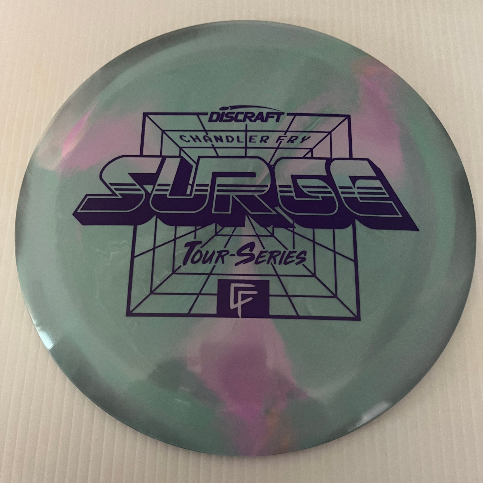Discraft 2022 Chandler Fry Tour Series Swirly ESP Surge 11/5/-1/3