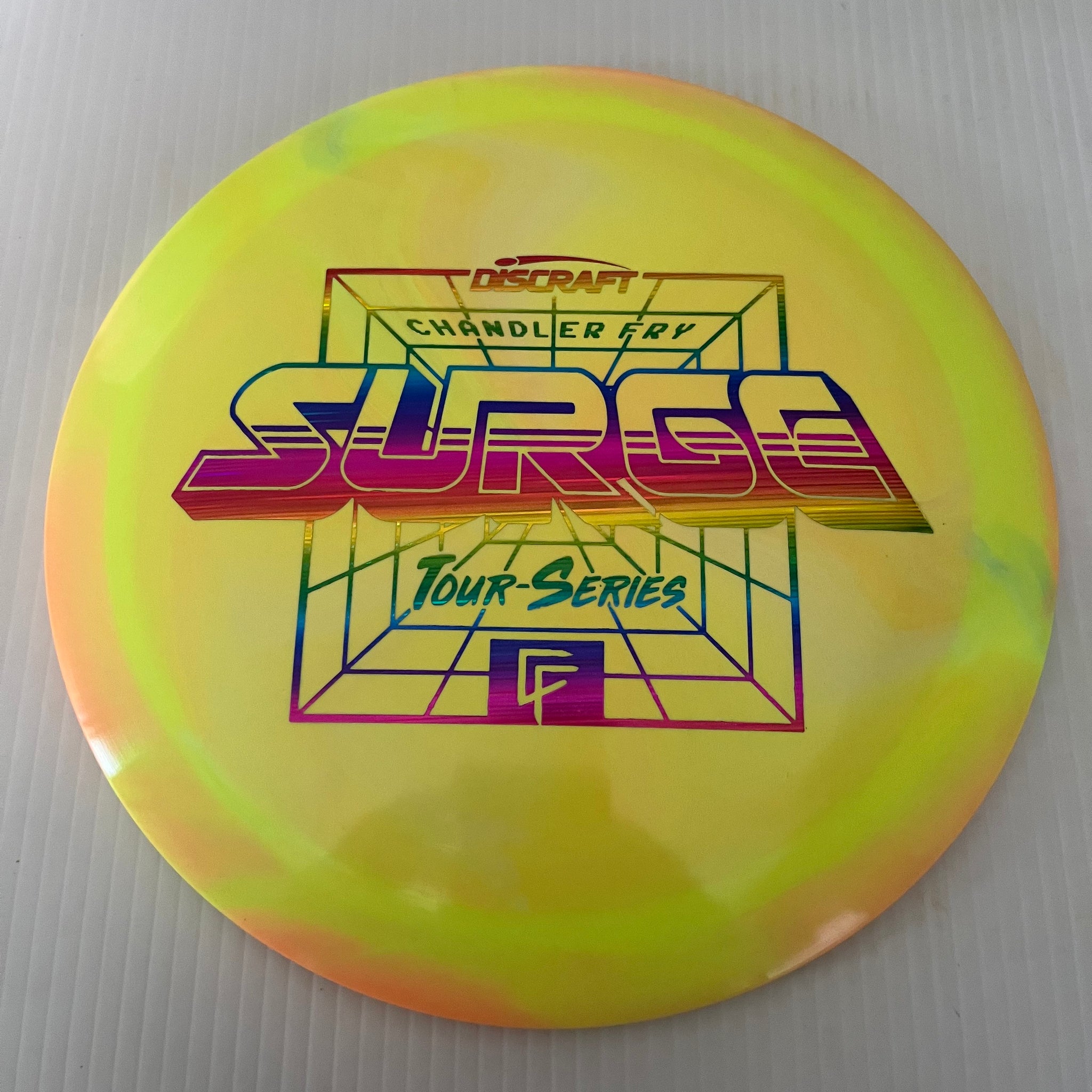 Discraft 2022 Chandler Fry Tour Series Swirly ESP Surge 11/5/-1/3