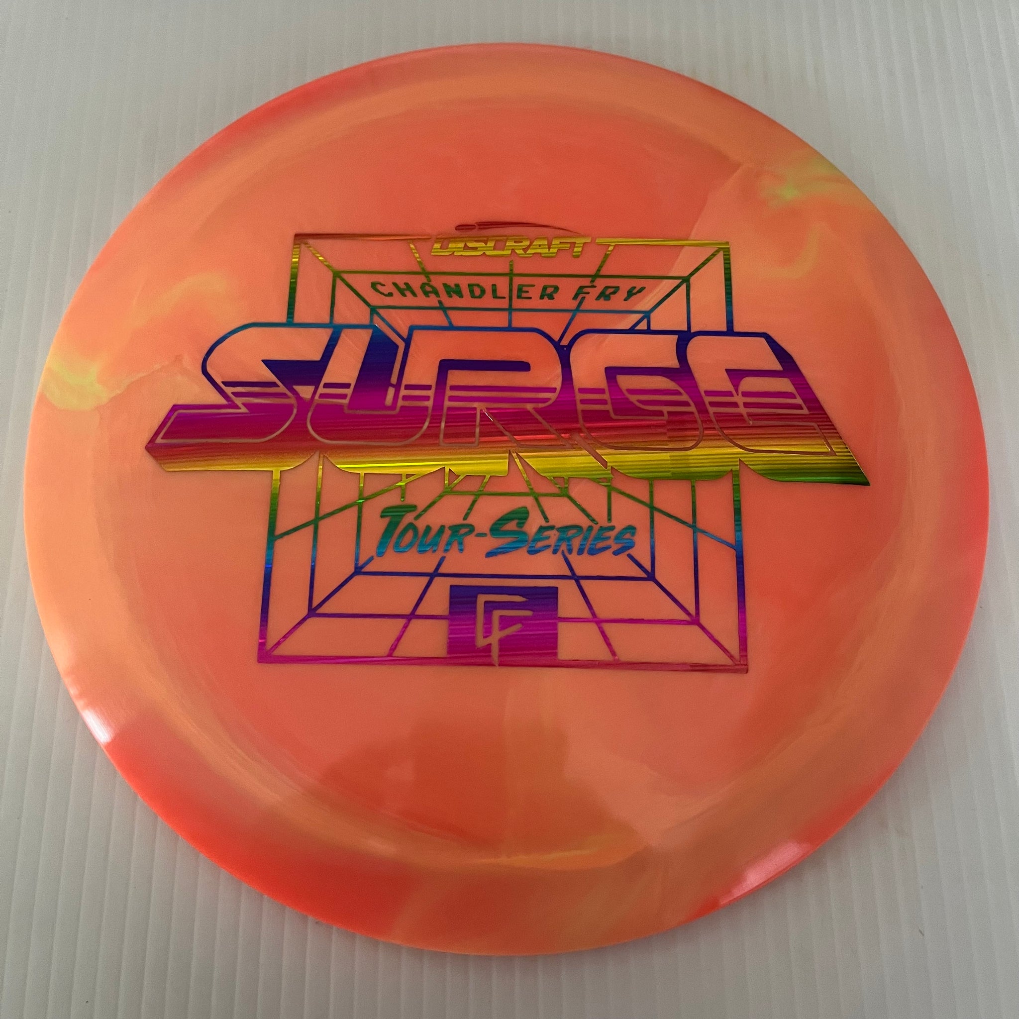 Discraft 2022 Chandler Fry Tour Series Swirly ESP Surge 11/5/-1/3