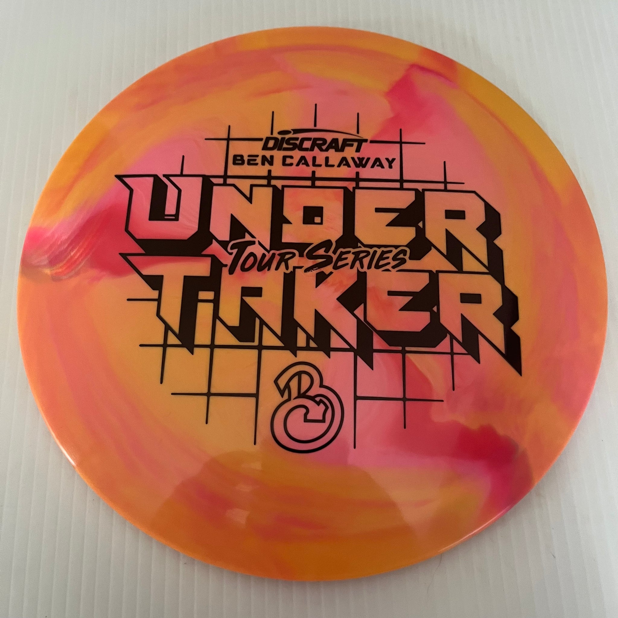 Discraft 2022 Ben Callaway Tour Series Swirly ESP Undertaker 9/5/-1/2