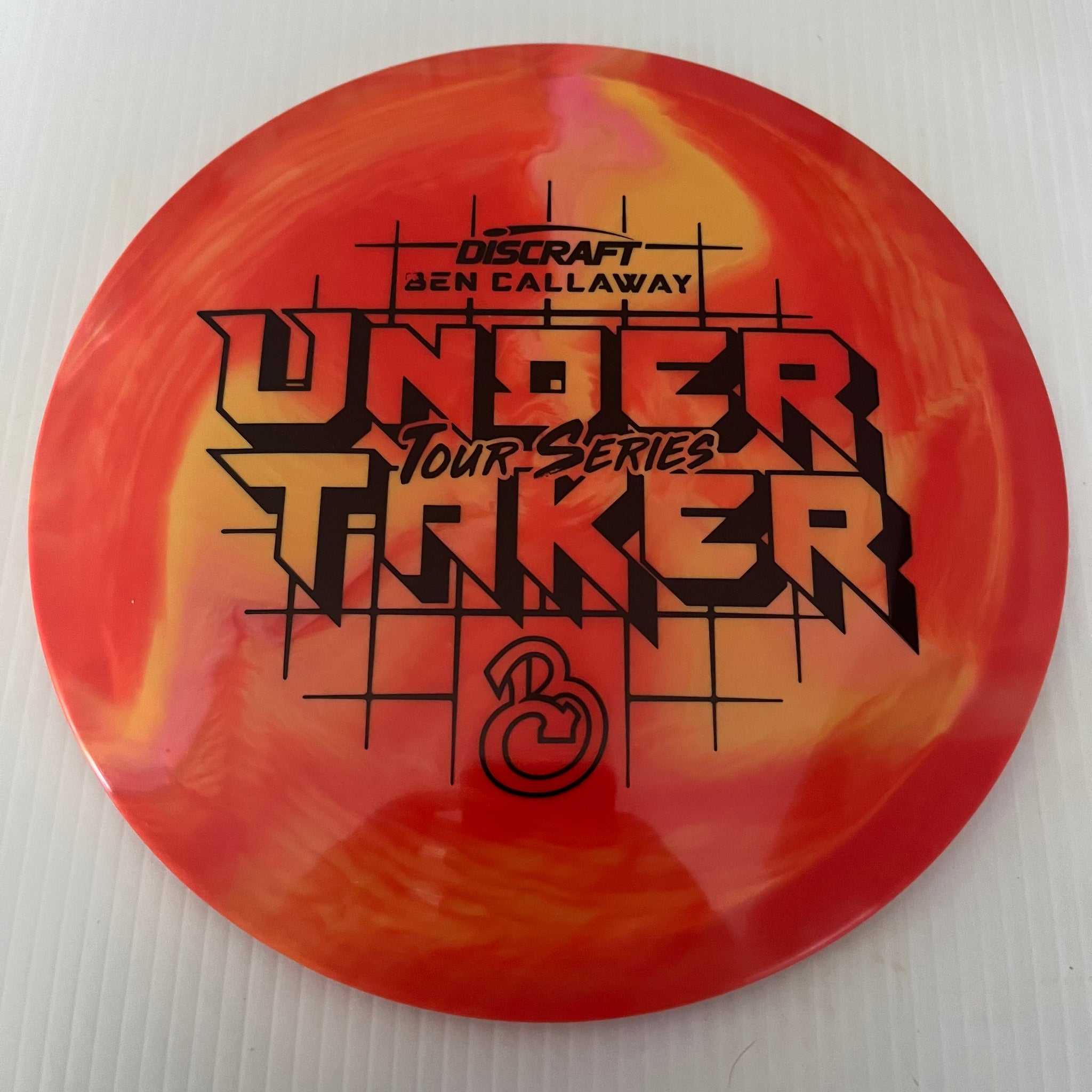 Discraft 2022 Ben Callaway Tour Series Swirly ESP Undertaker 9/5/-1/2