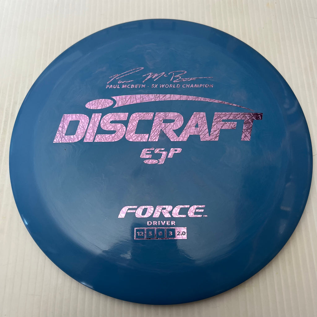 Discraft 5x Paul McBeth ESP Force 12/5/0/3 (170-172 grams)