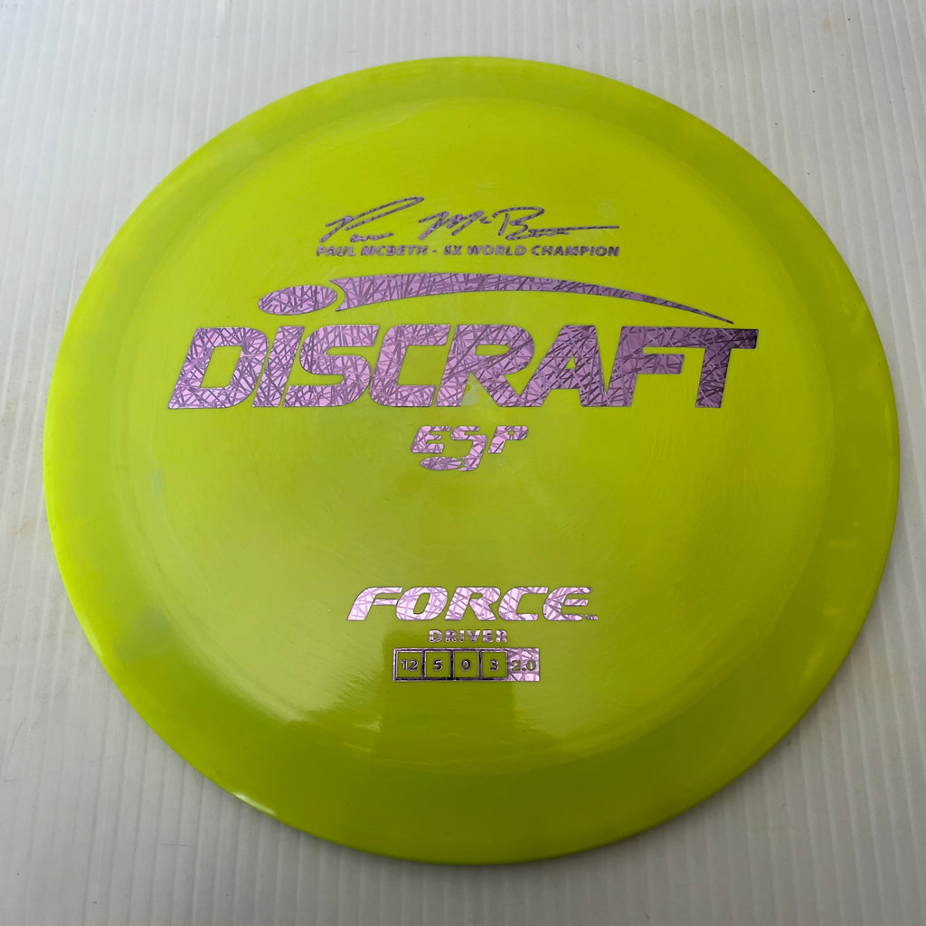 Discraft 5x Paul McBeth ESP Force 12/5/0/3 (170-172 grams)