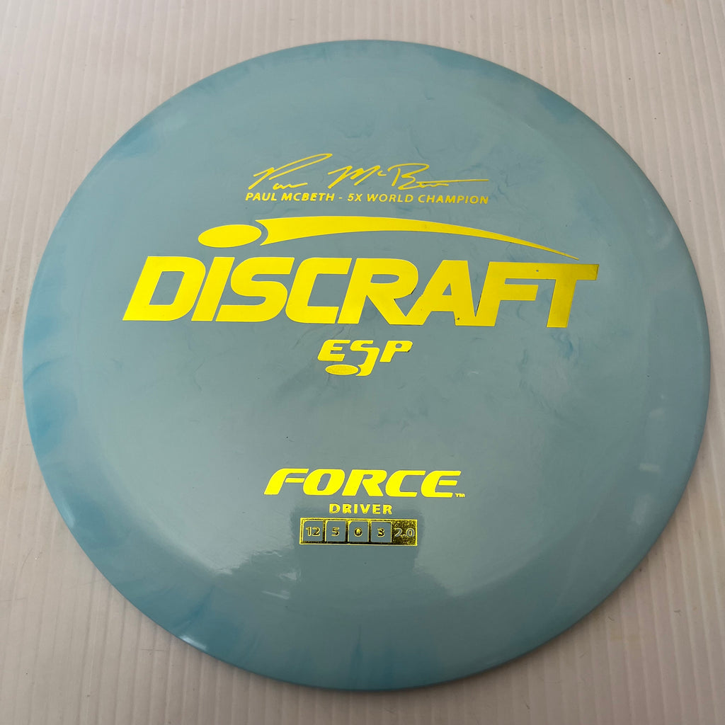 Discraft 5x Paul McBeth ESP Force 12/5/0/3 (170-172 grams)