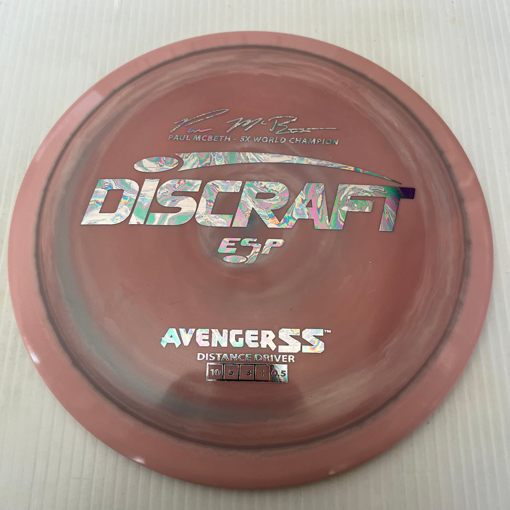 Discraft 5x Paul McBeth ESP Avenger SS 10/5/-3/1 (173-174g)