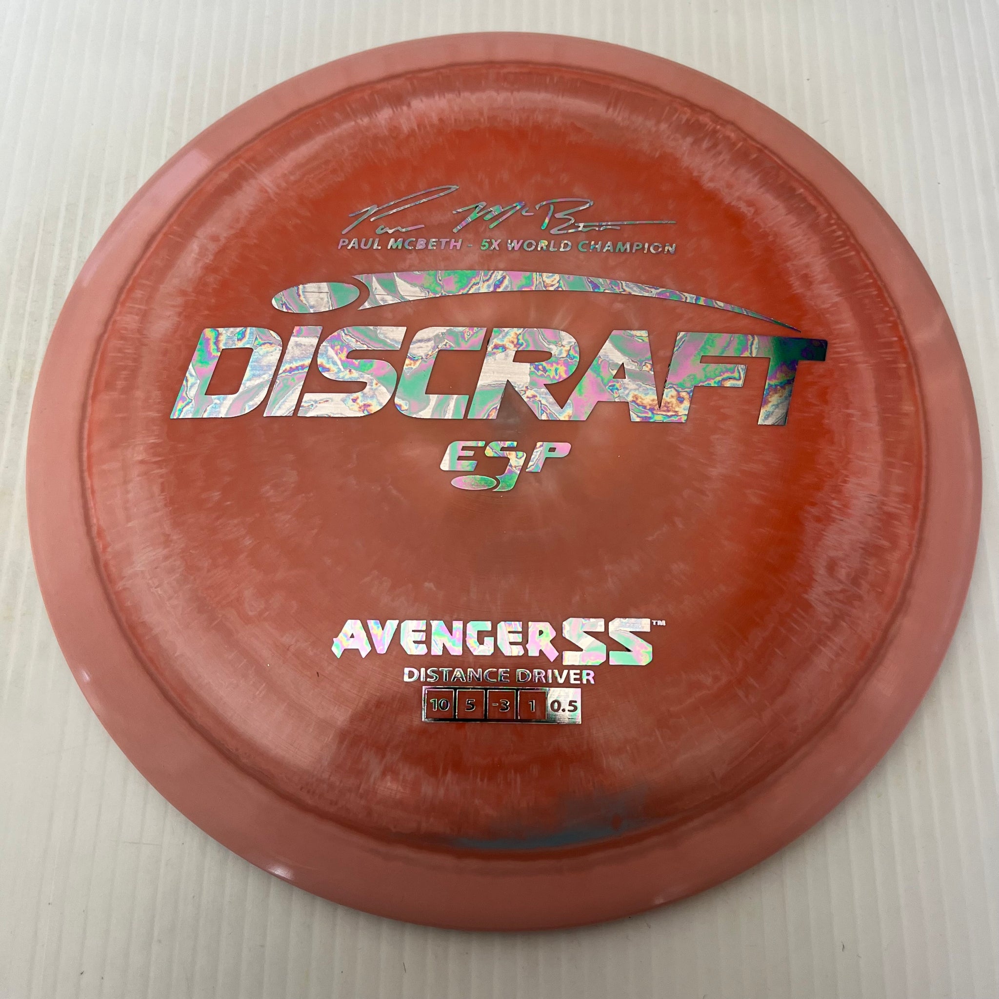 Discraft 5x Paul McBeth ESP Avenger SS 10/5/-3/1 (173-174g)