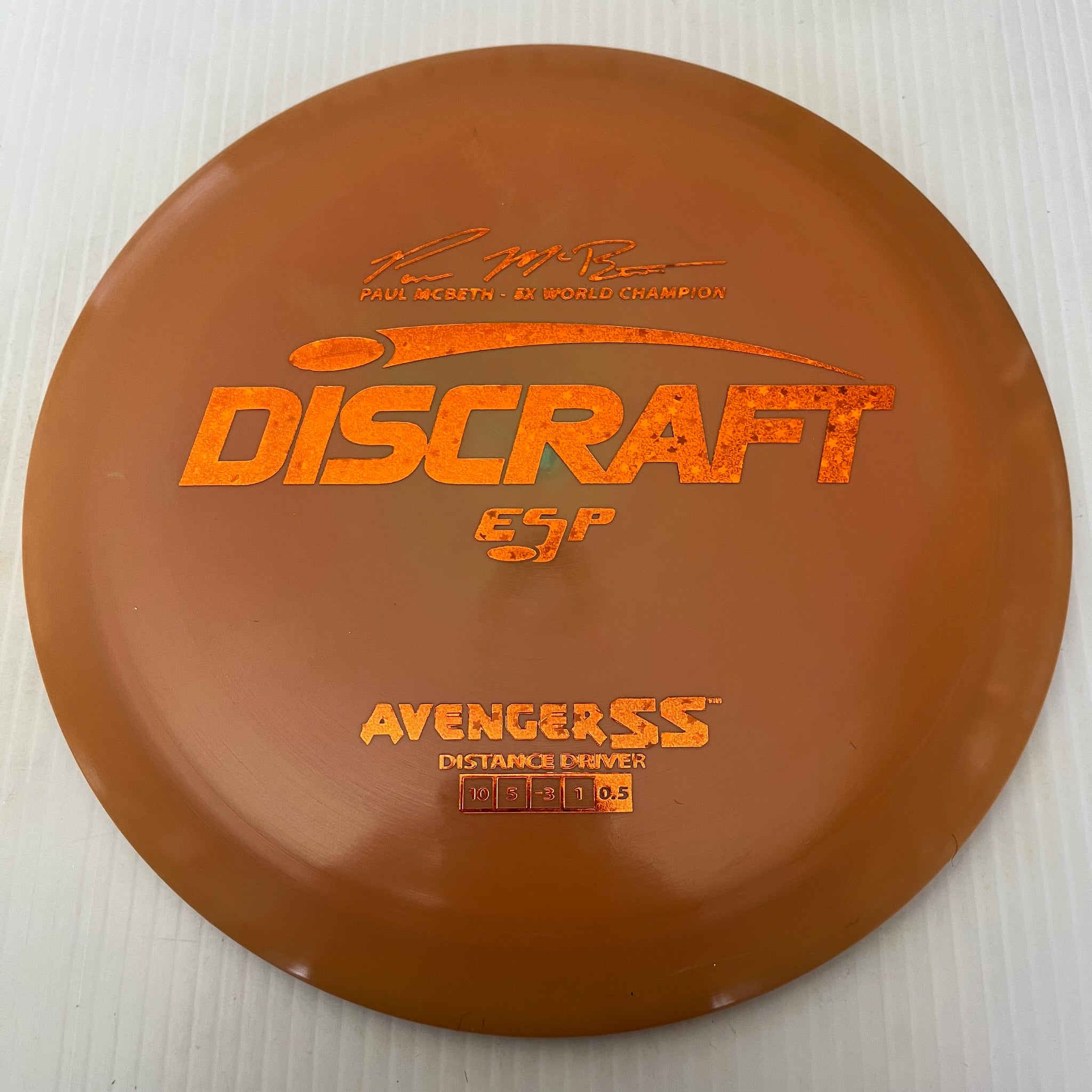 Discraft 5x Paul McBeth ESP Avenger SS 10/5/-3/1 (173-174g)