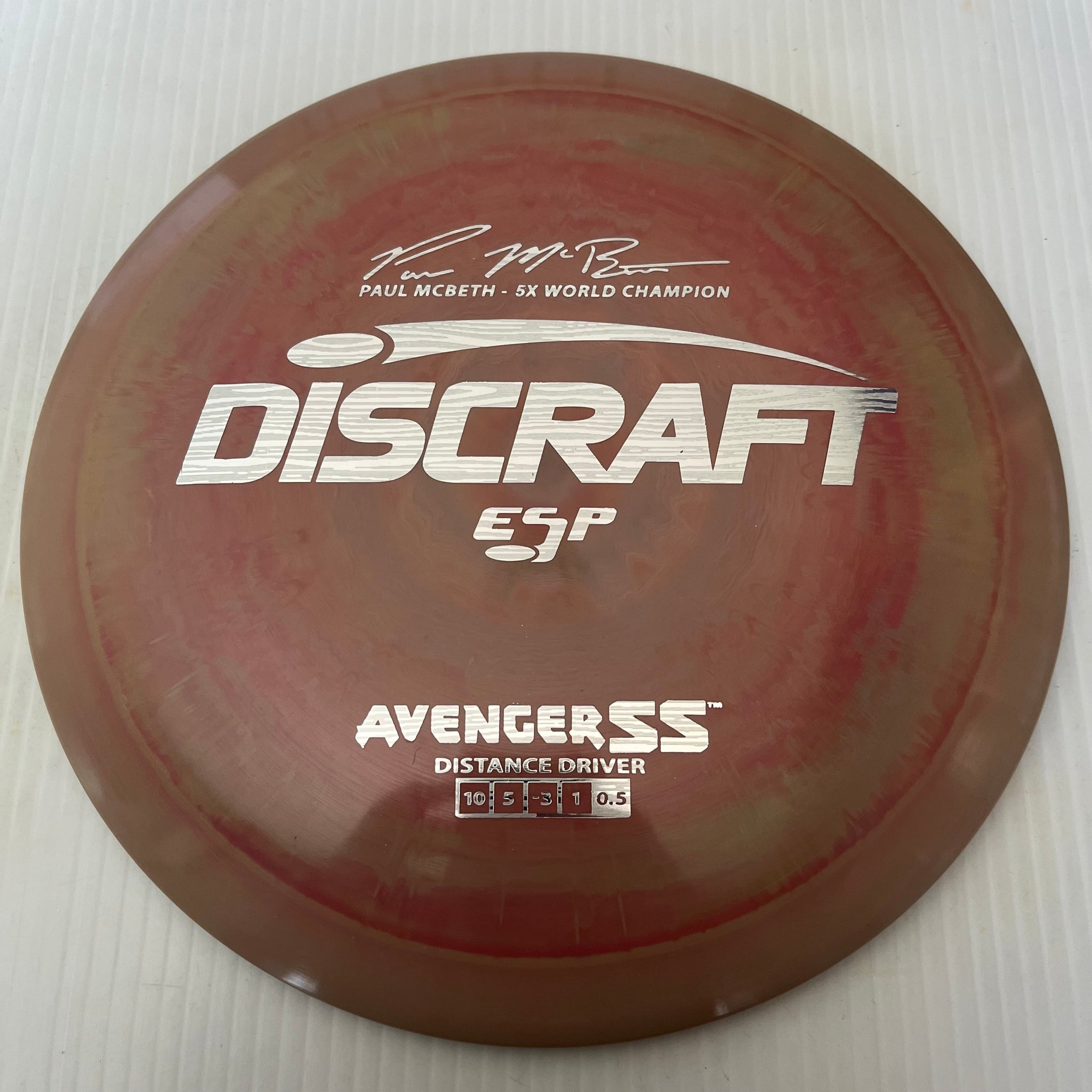 Discraft 5x Paul McBeth ESP Avenger SS 10/5/-3/1 (173-174g)
