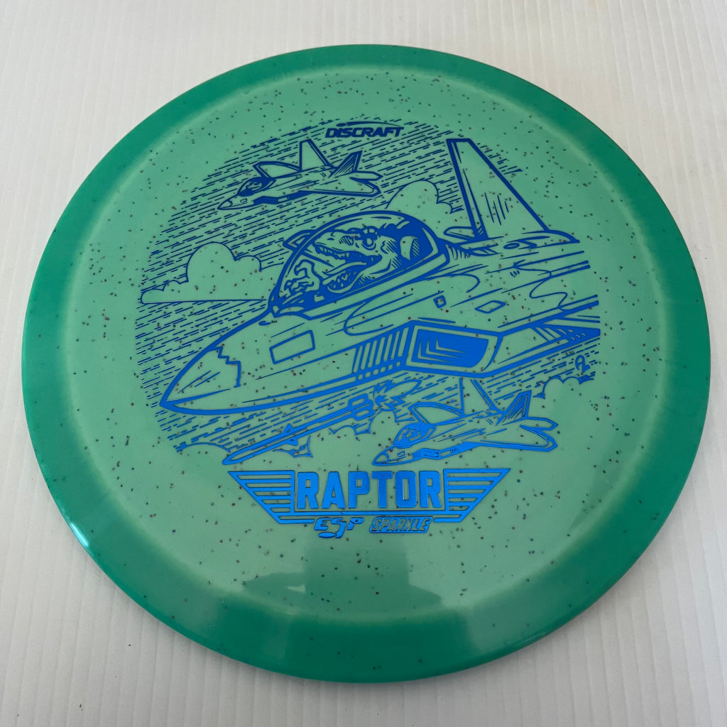Discraft 2023 Ledgestone Lightweight Sparkle ESP Raptor 9/4/0/3
