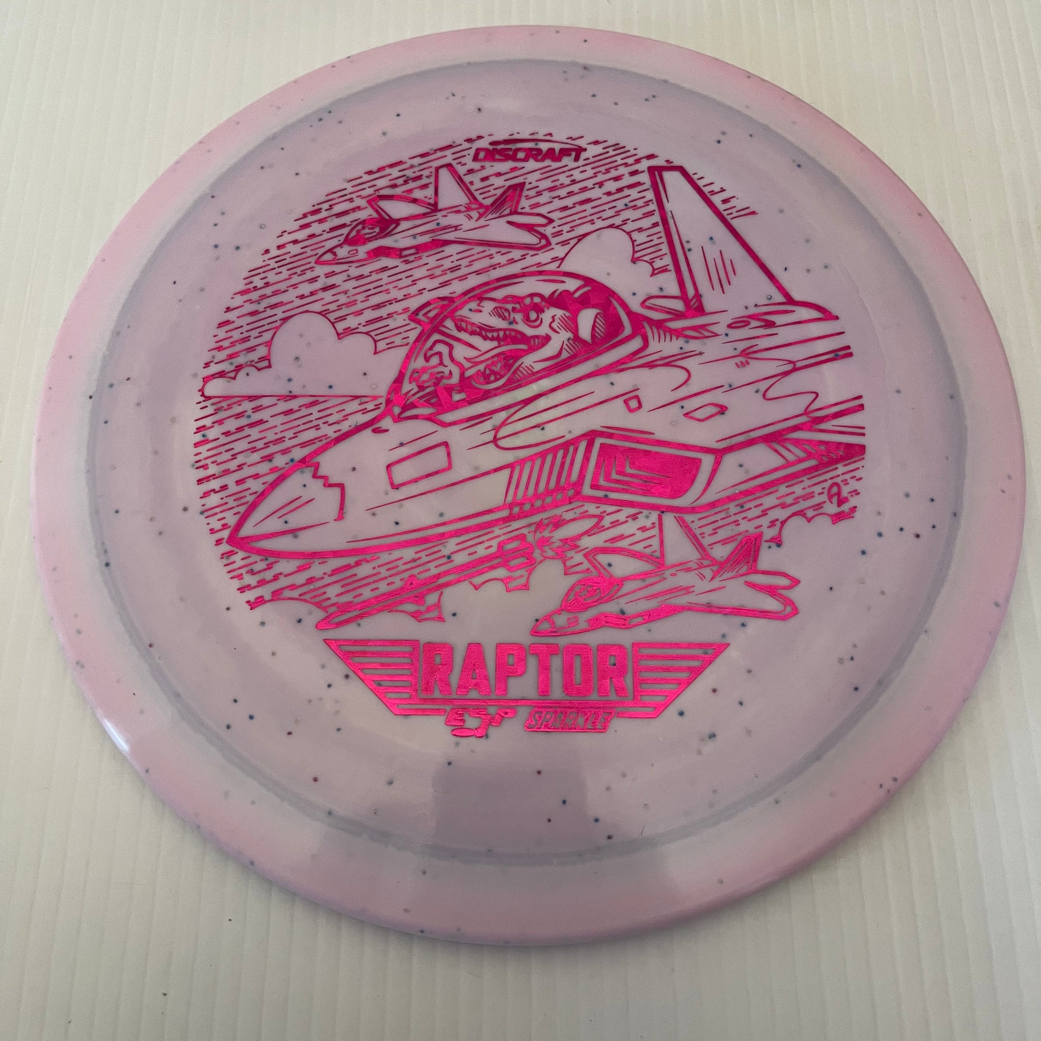 Discraft 2023 Ledgestone Lightweight Sparkle ESP Raptor 9/4/0/3