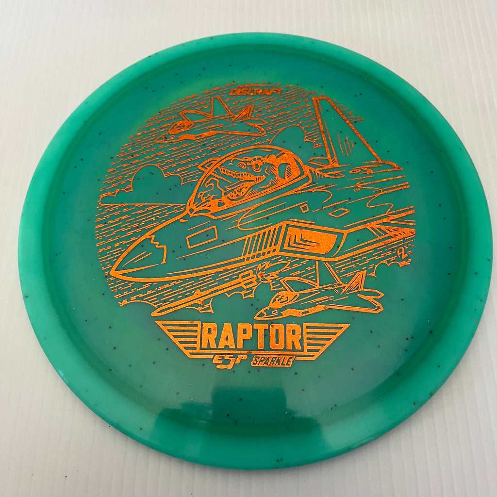 Discraft 2023 Ledgestone Lightweight Sparkle ESP Raptor 9/4/0/3