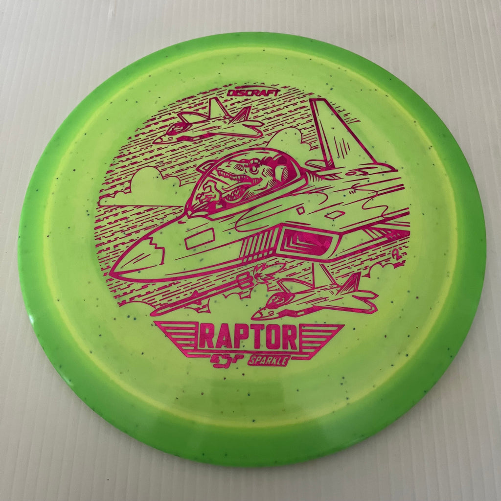 Discraft 2023 Ledgestone Lightweight Sparkle ESP Raptor 9/4/0/3