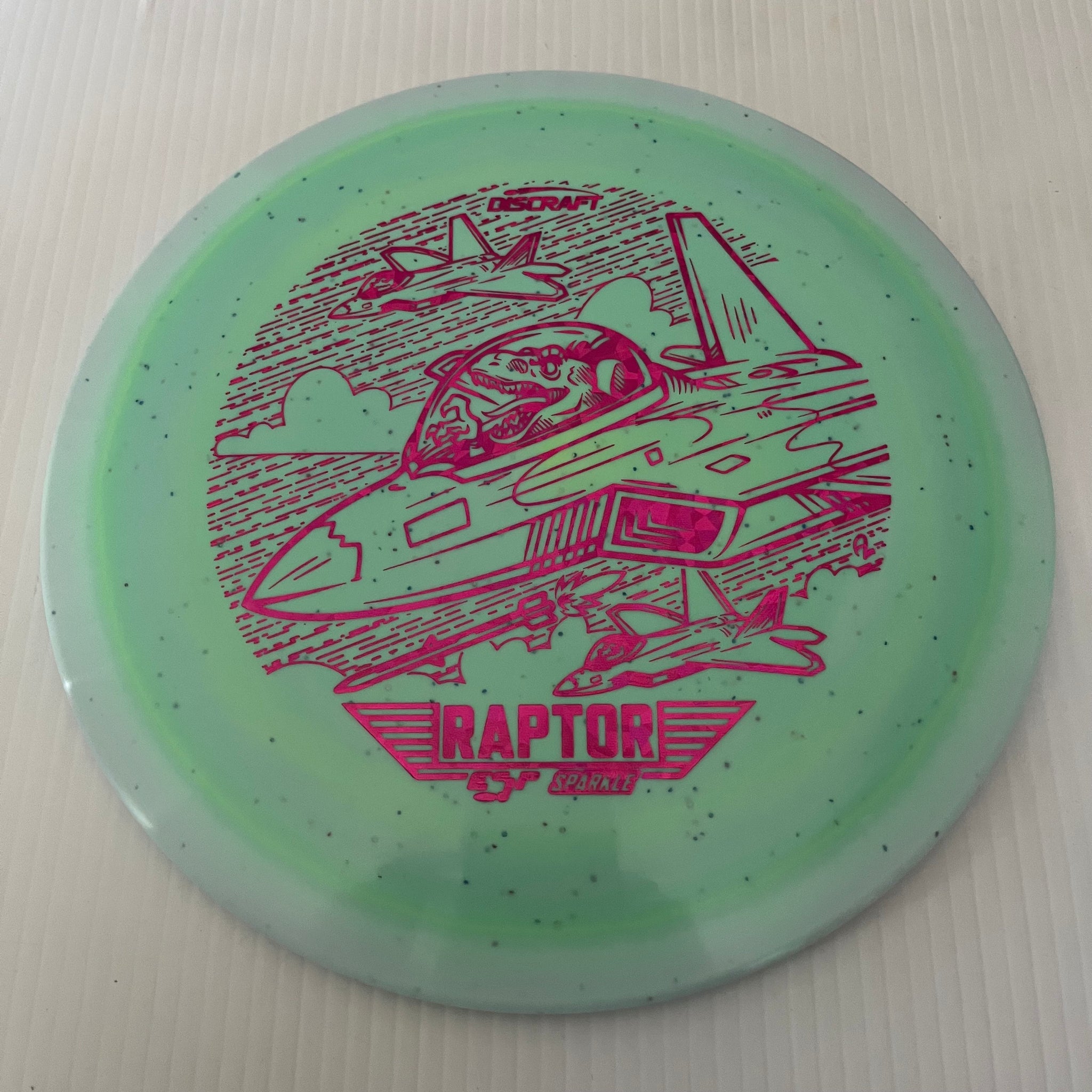 Discraft 2023 Ledgestone Lightweight Sparkle ESP Raptor 9/4/0/3