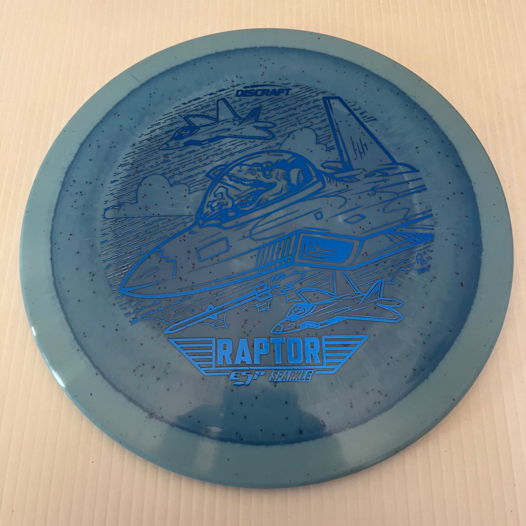 Discraft 2023 Ledgestone Lightweight Sparkle ESP Raptor 9/4/0/3