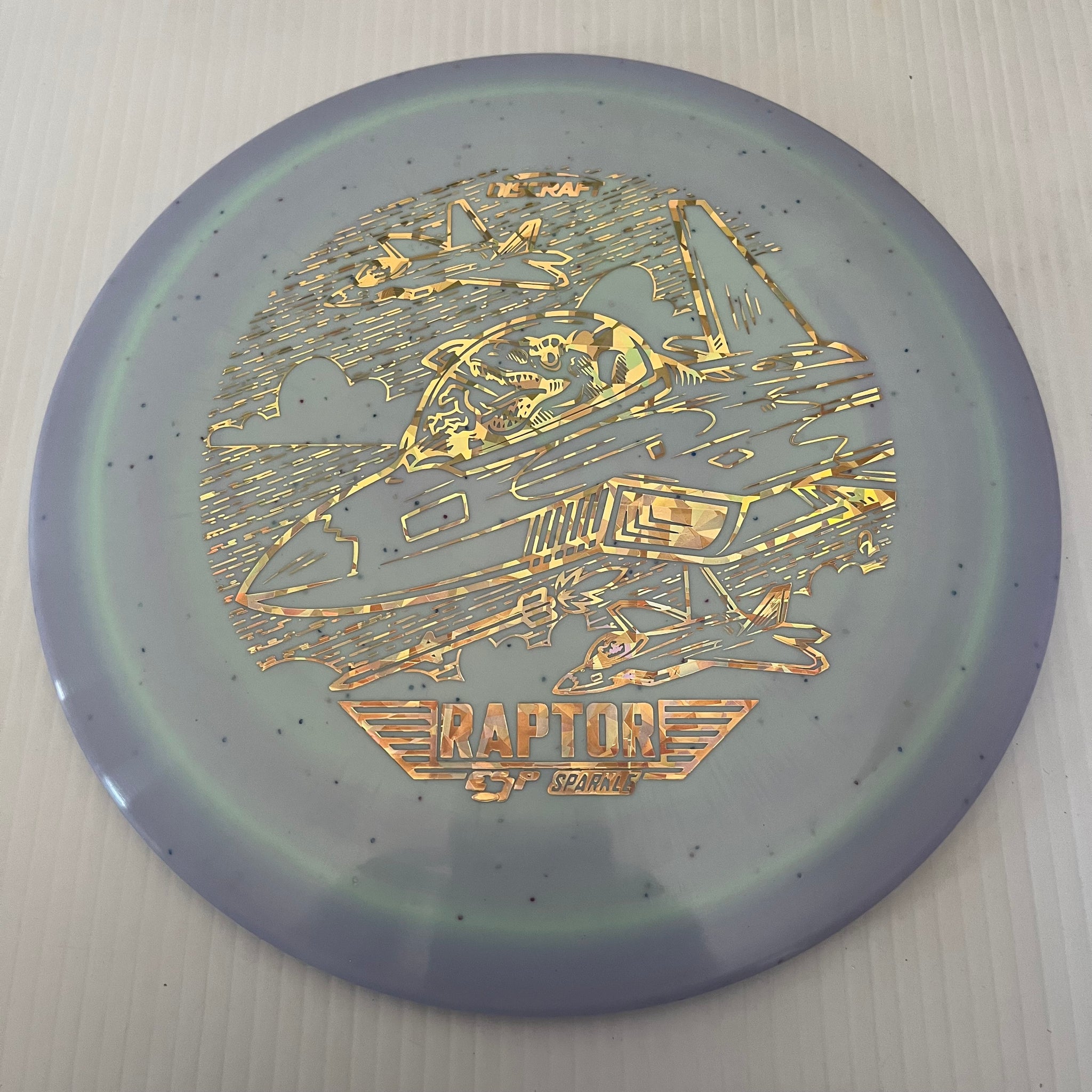 Discraft 2023 Ledgestone Lightweight Sparkle ESP Raptor 9/4/0/3