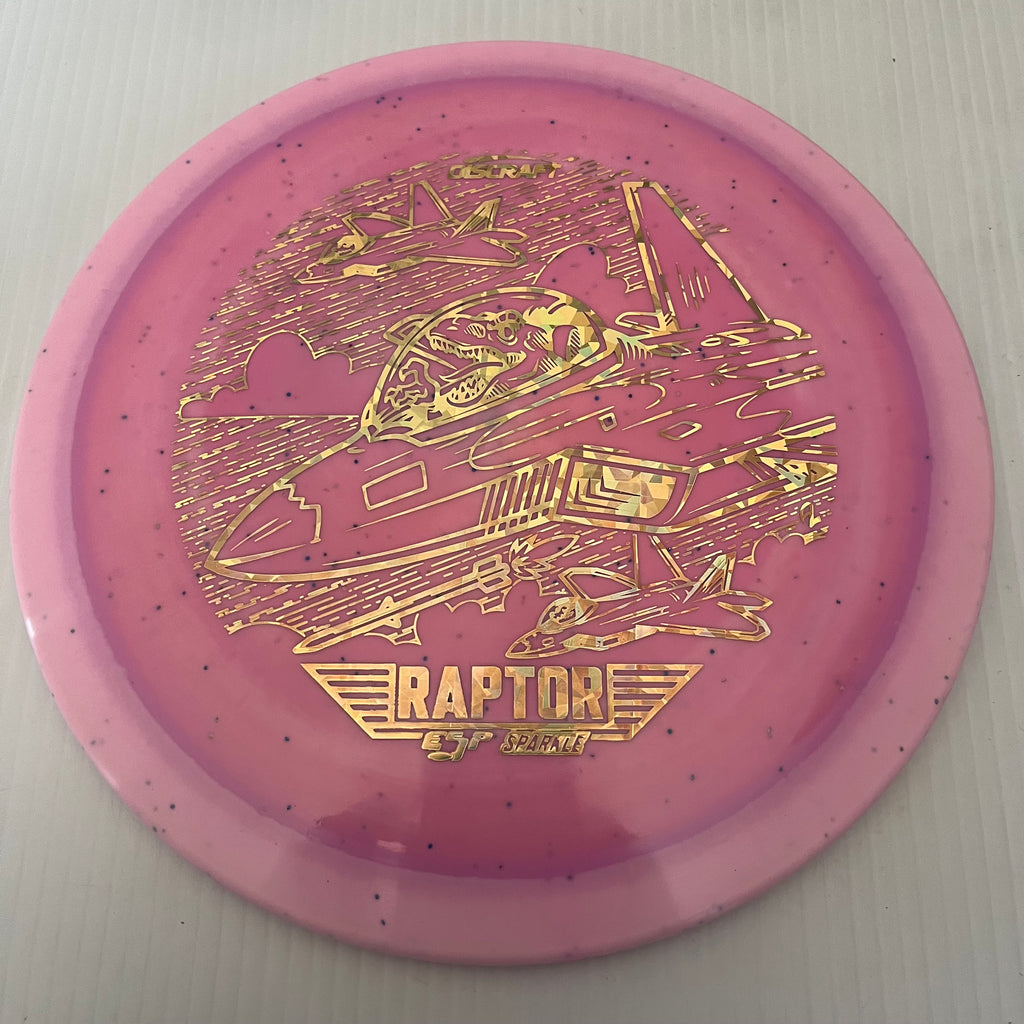 Discraft 2023 Ledgestone Lightweight Sparkle ESP Raptor 9/4/0/3
