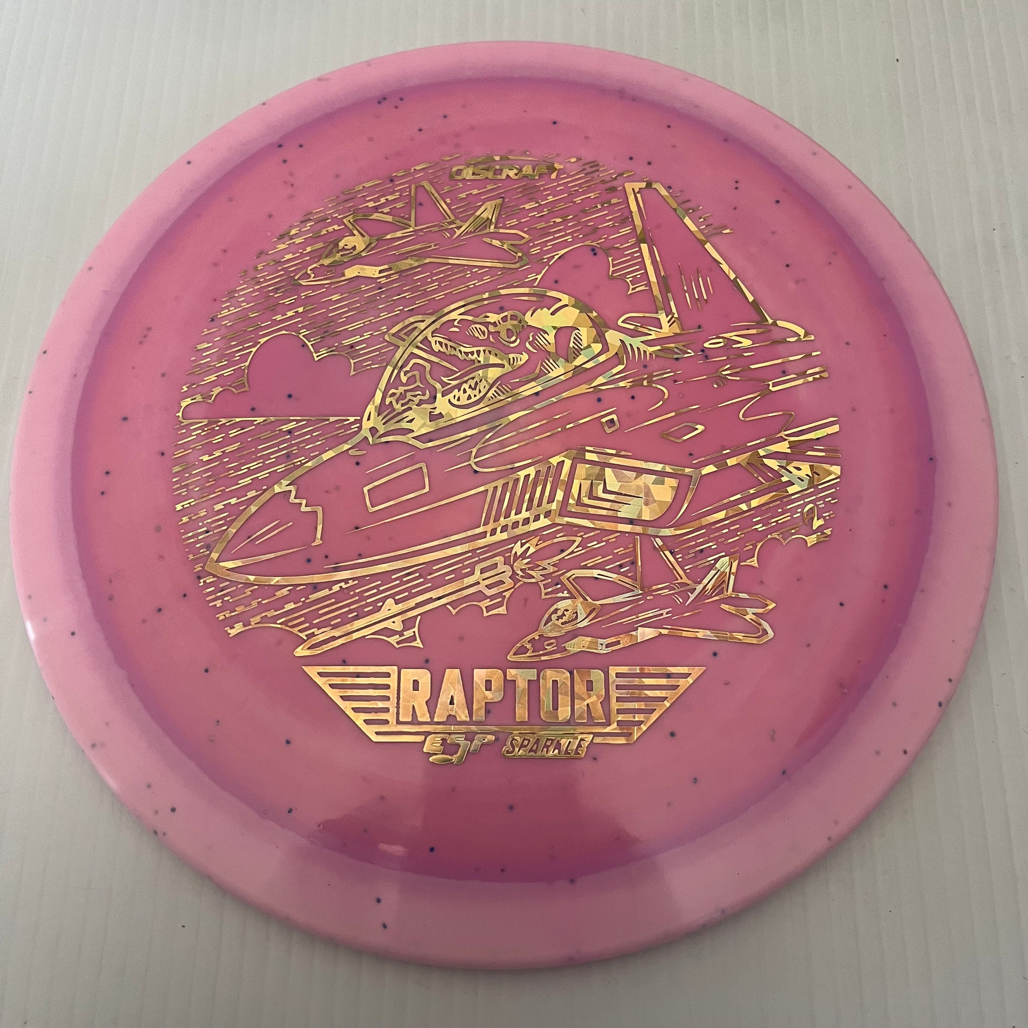 Discraft 2023 Ledgestone Lightweight Sparkle ESP Raptor 9/4/0/3