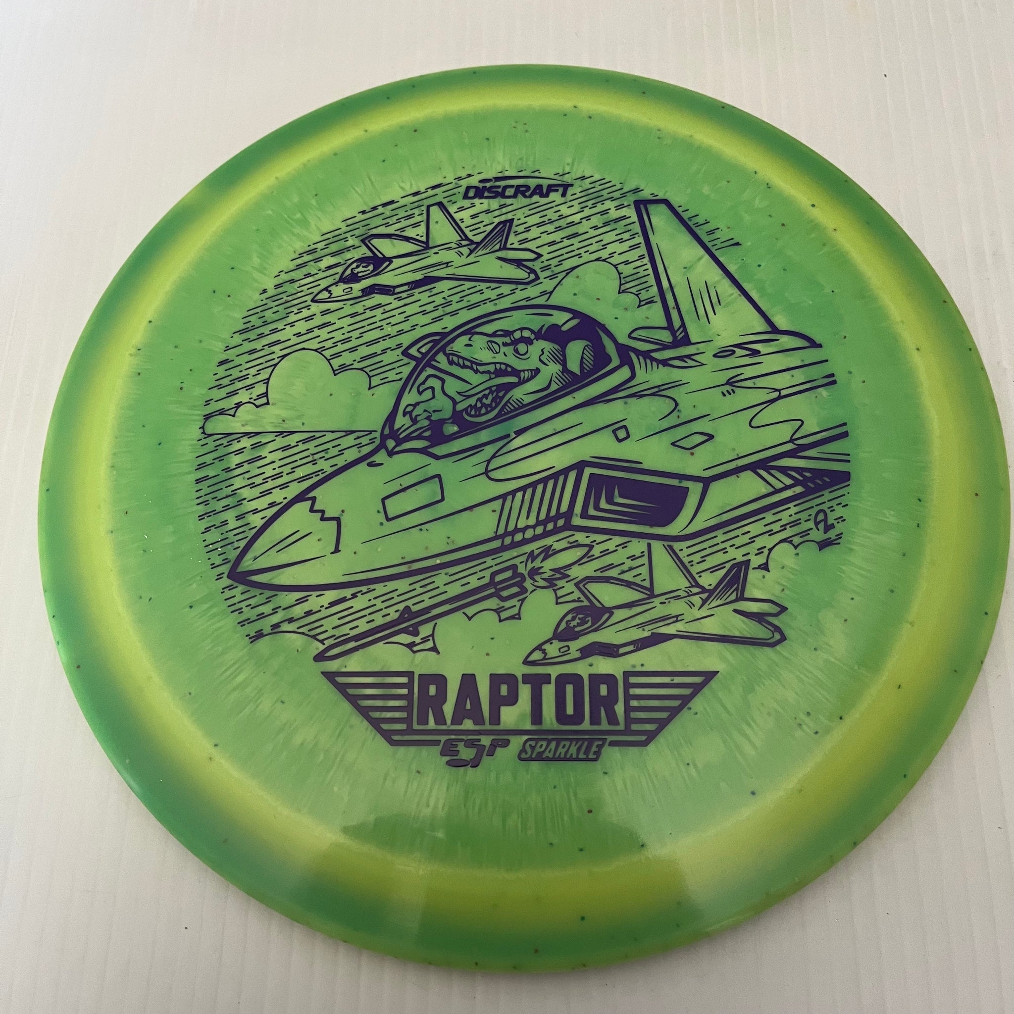 Discraft 2023 Ledgestone Lightweight Sparkle ESP Raptor 9/4/0/3