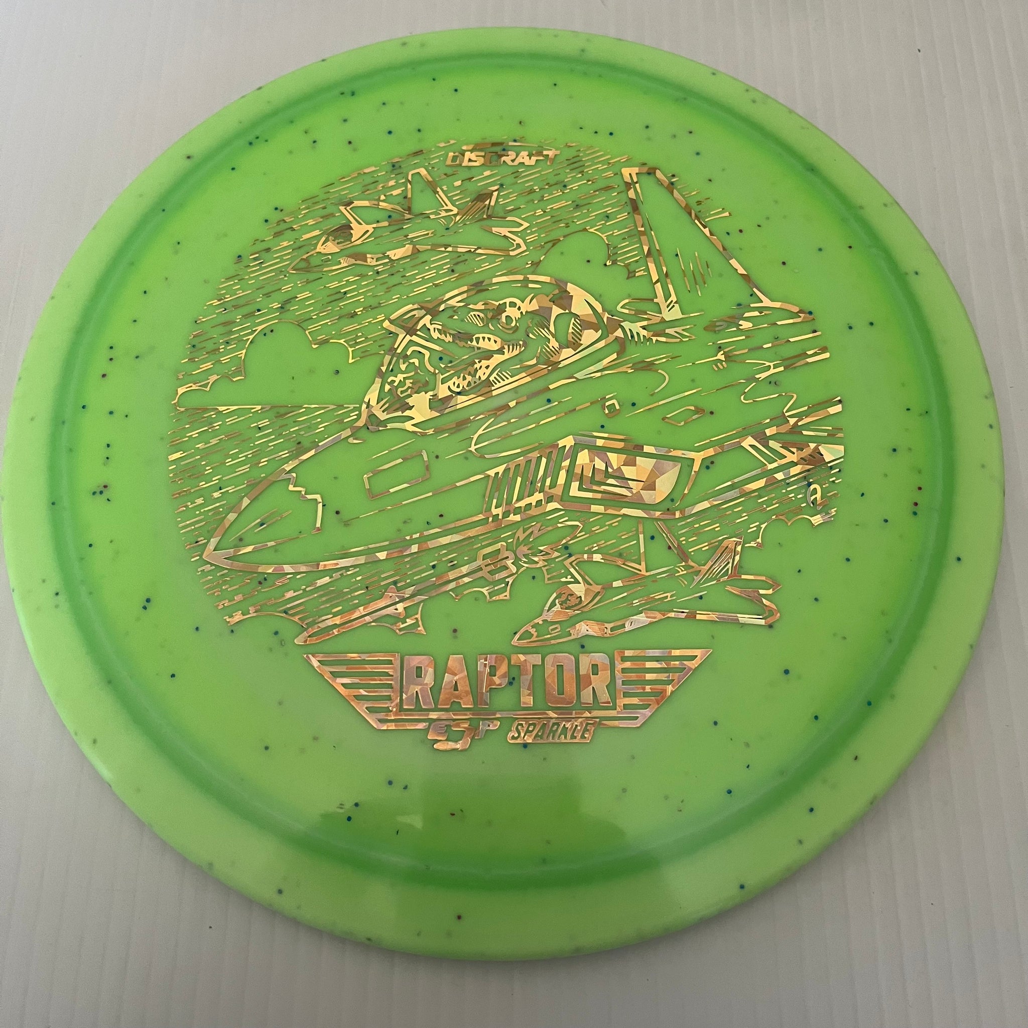 Discraft 2023 Ledgestone Lightweight Sparkle ESP Raptor 9/4/0/3