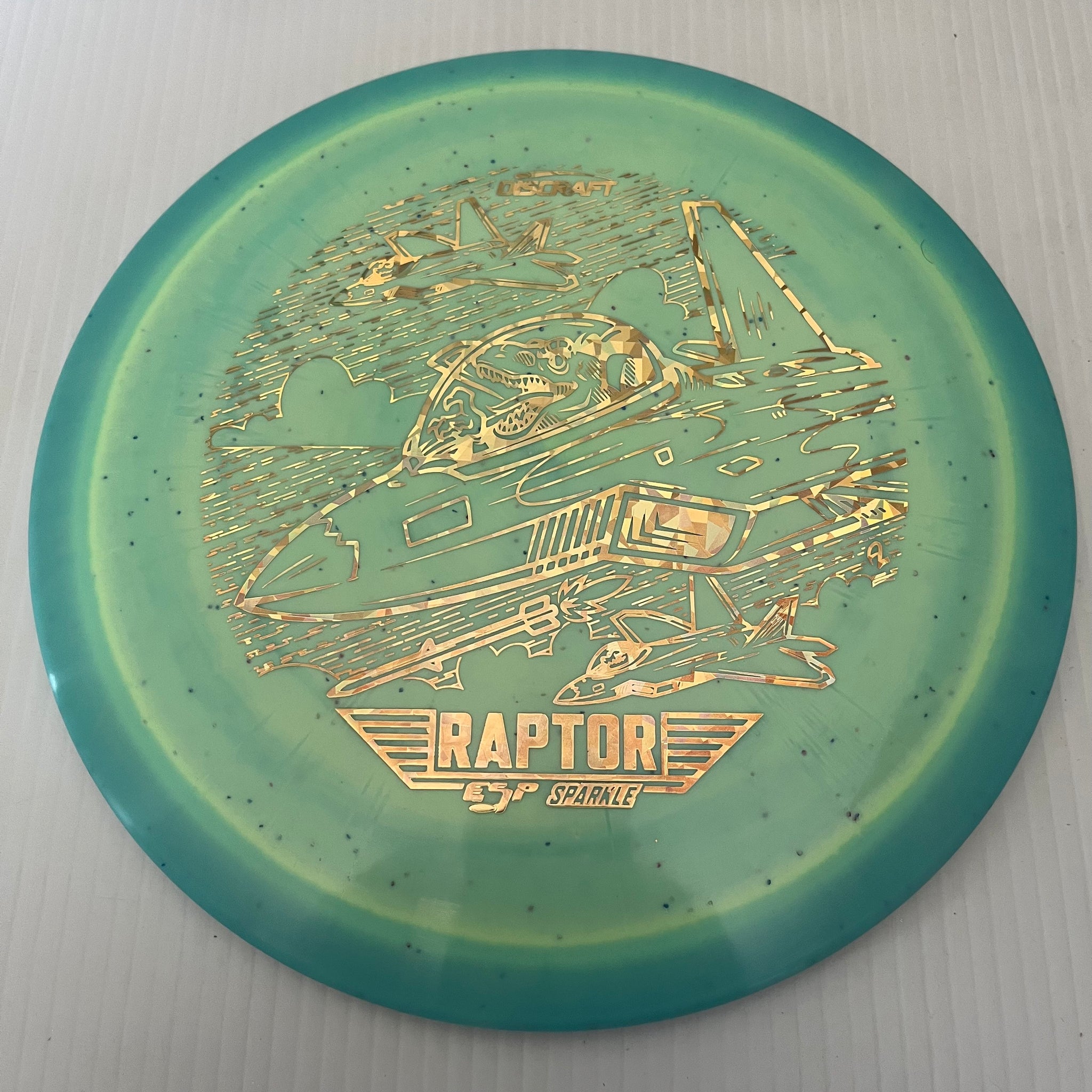 Discraft 2023 Ledgestone Lightweight Sparkle ESP Raptor 9/4/0/3