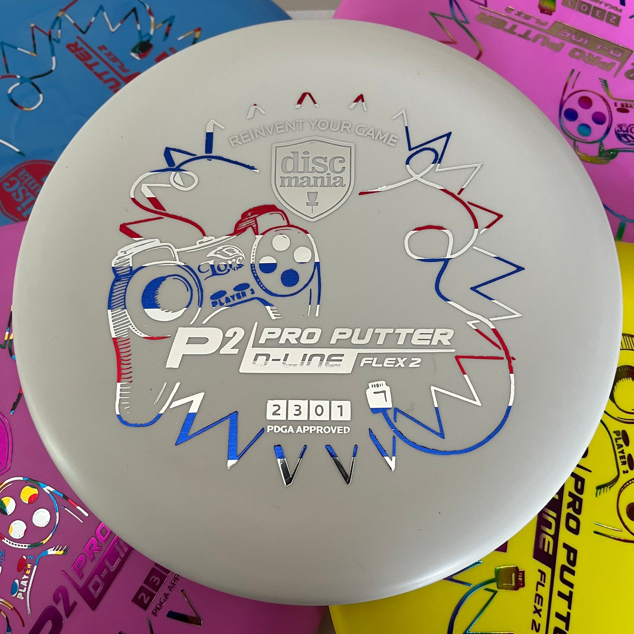 Discmania Lore Controller Flex 2 D-Line P2 2/3/0/1