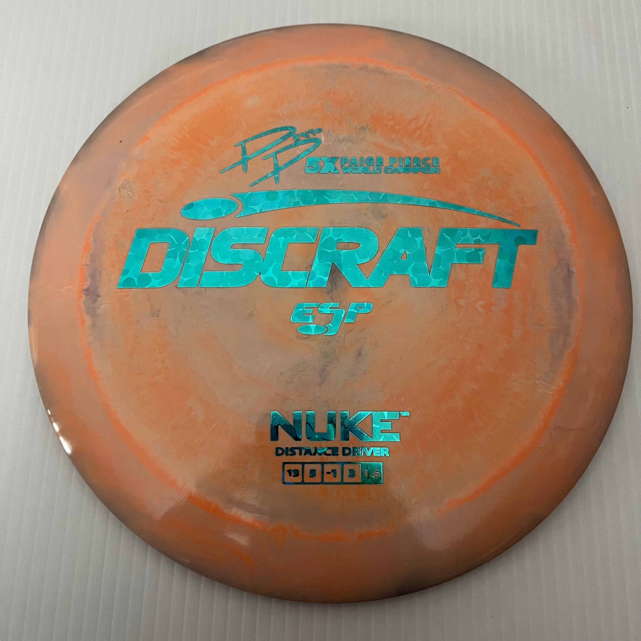 Discraft 5x Paige Pierce ESP Nuke 13/5/-1/3 (170-172g)