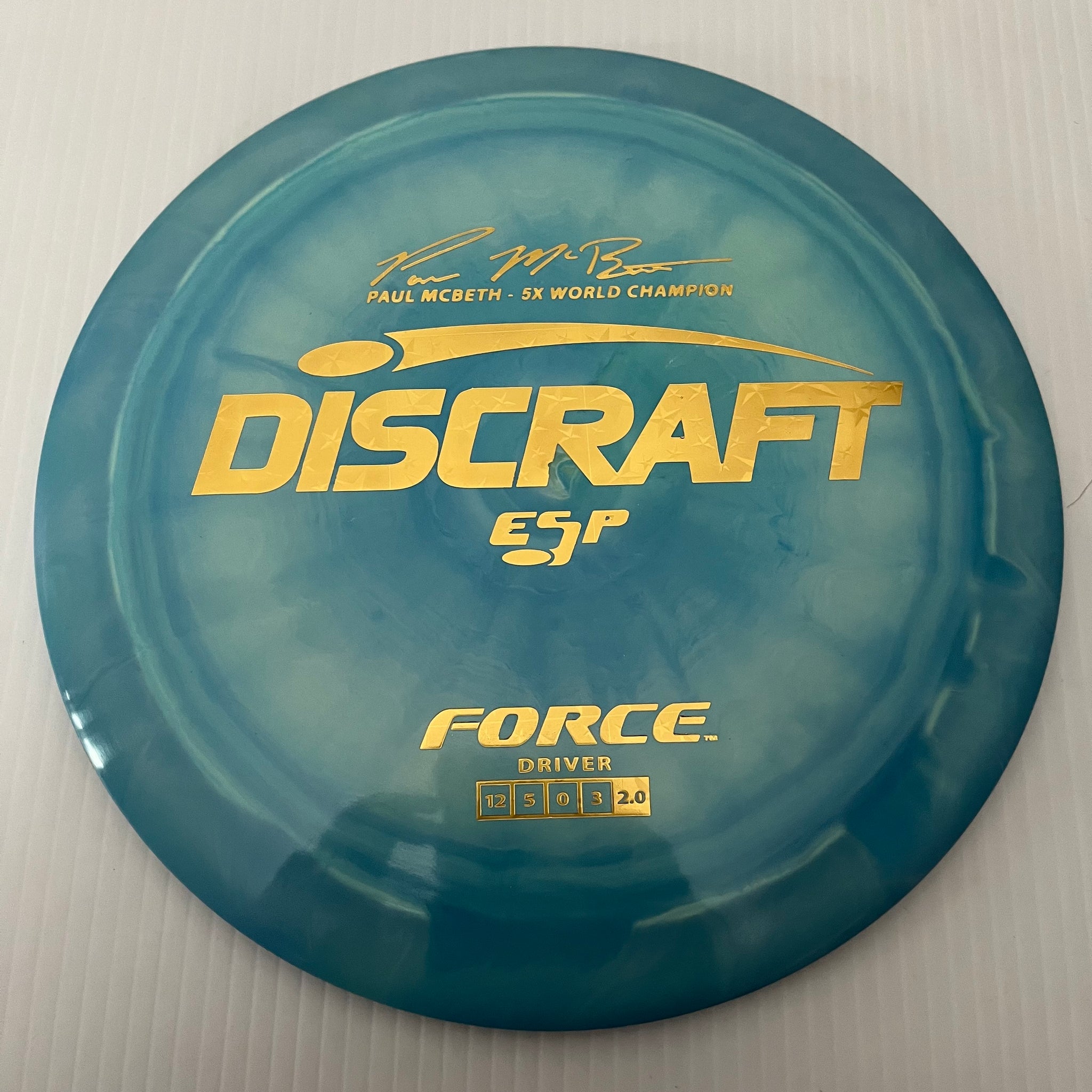 Discraft 5x Paul McBeth ESP Force 12/5/0/3 (173-174 grams)