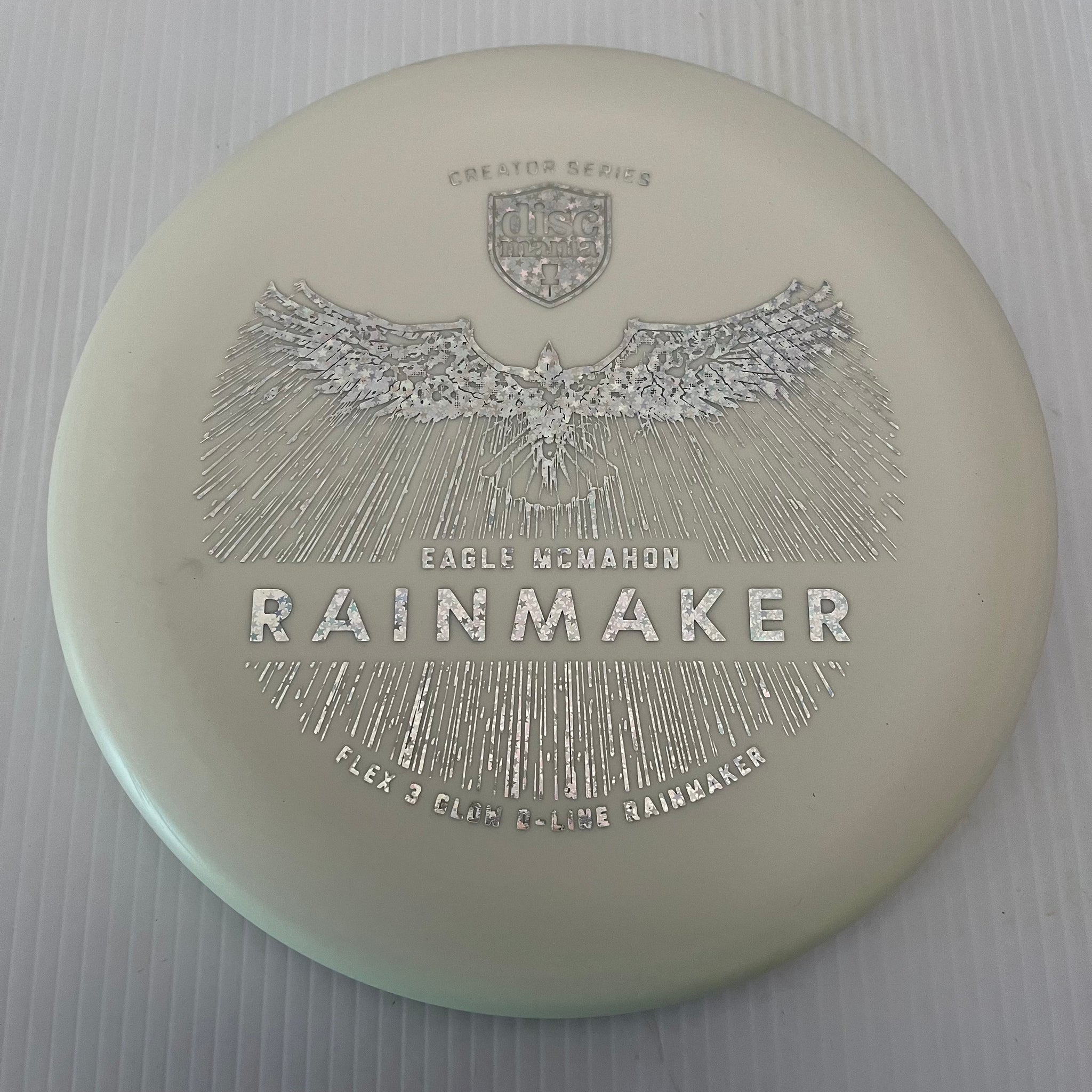 Discmania Eagle McMahon Creator Series Flex 3 Glow D-Line Rainmaker 2/3/0/0.5