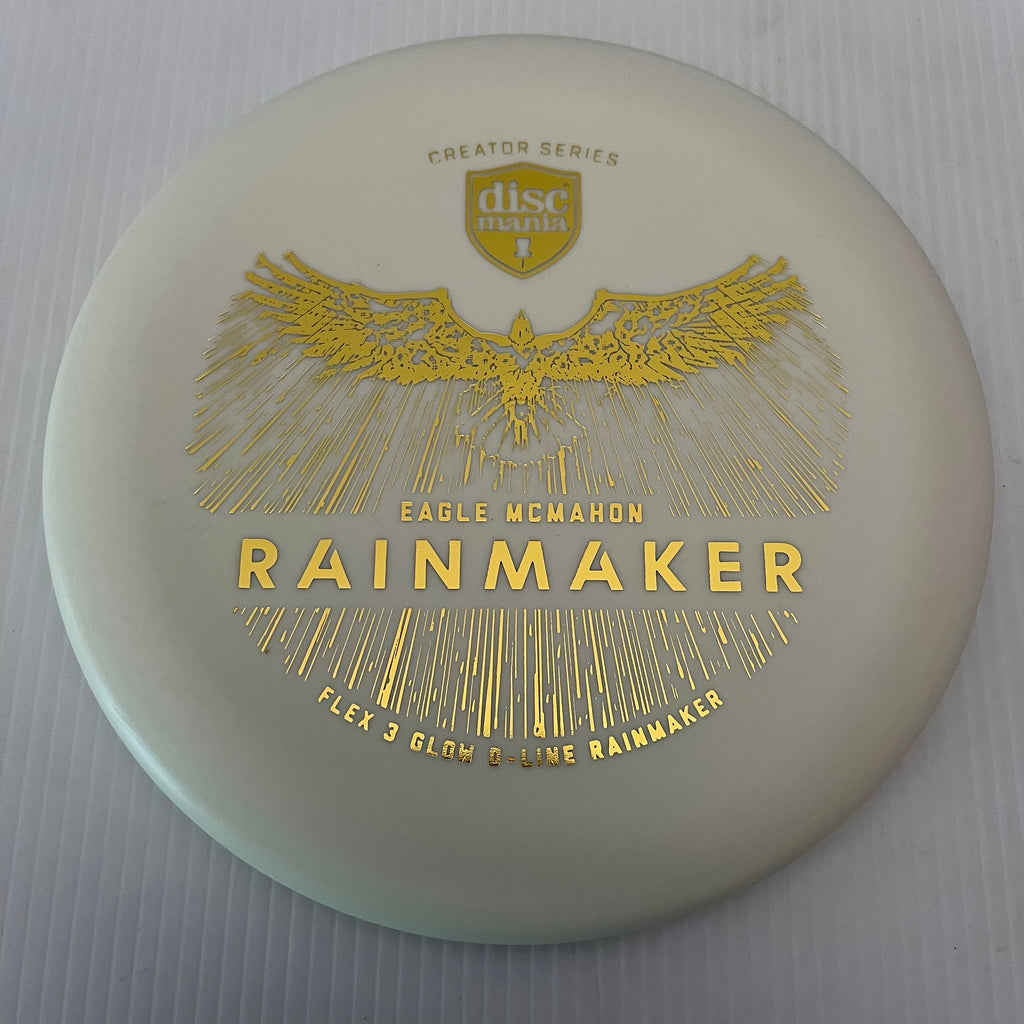 Discmania Eagle McMahon Creator Series Flex 3 Glow D-Line Rainmaker 2/3/0/0.5
