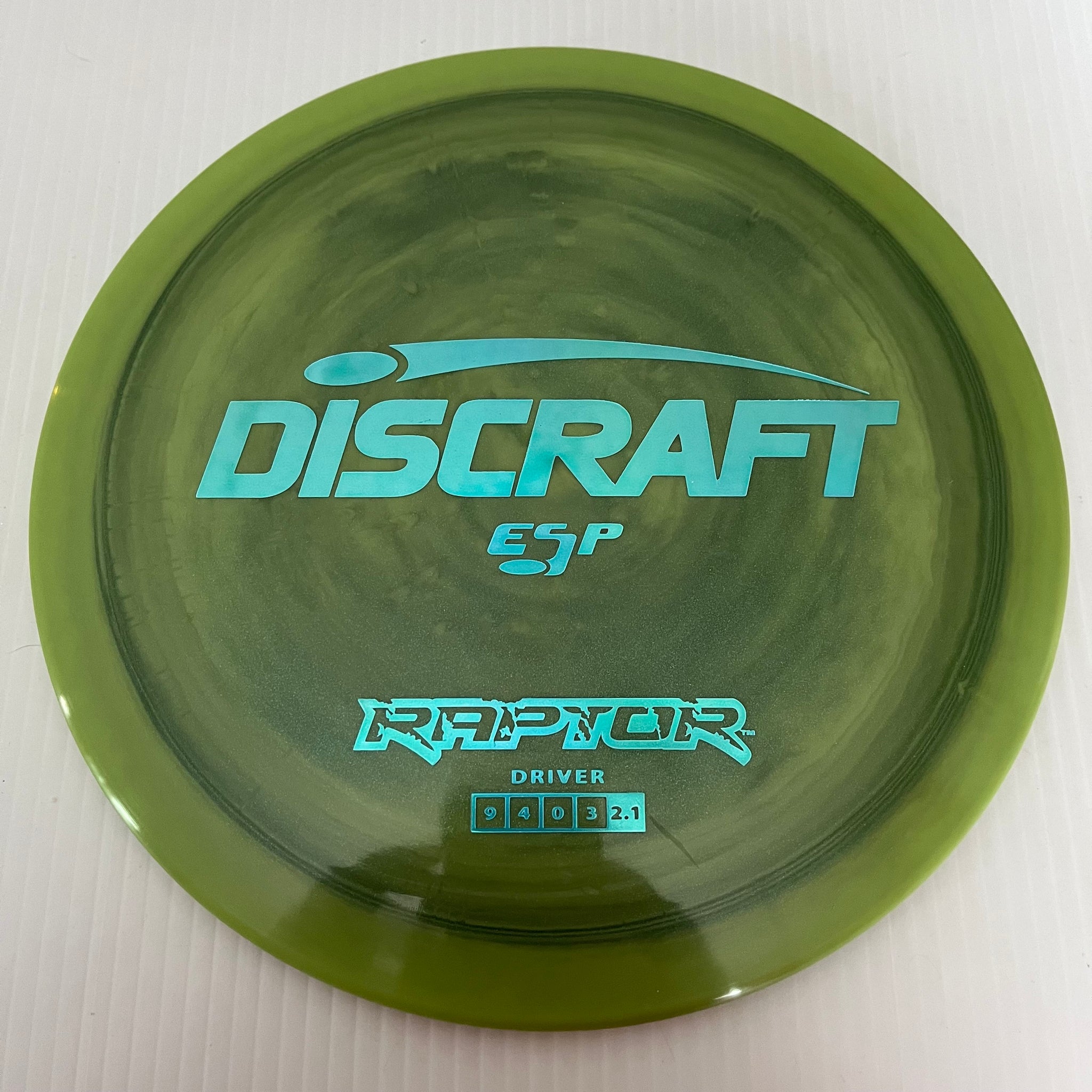 Discraft ESP Raptor 9/4/0/3 (173-174 grams)
