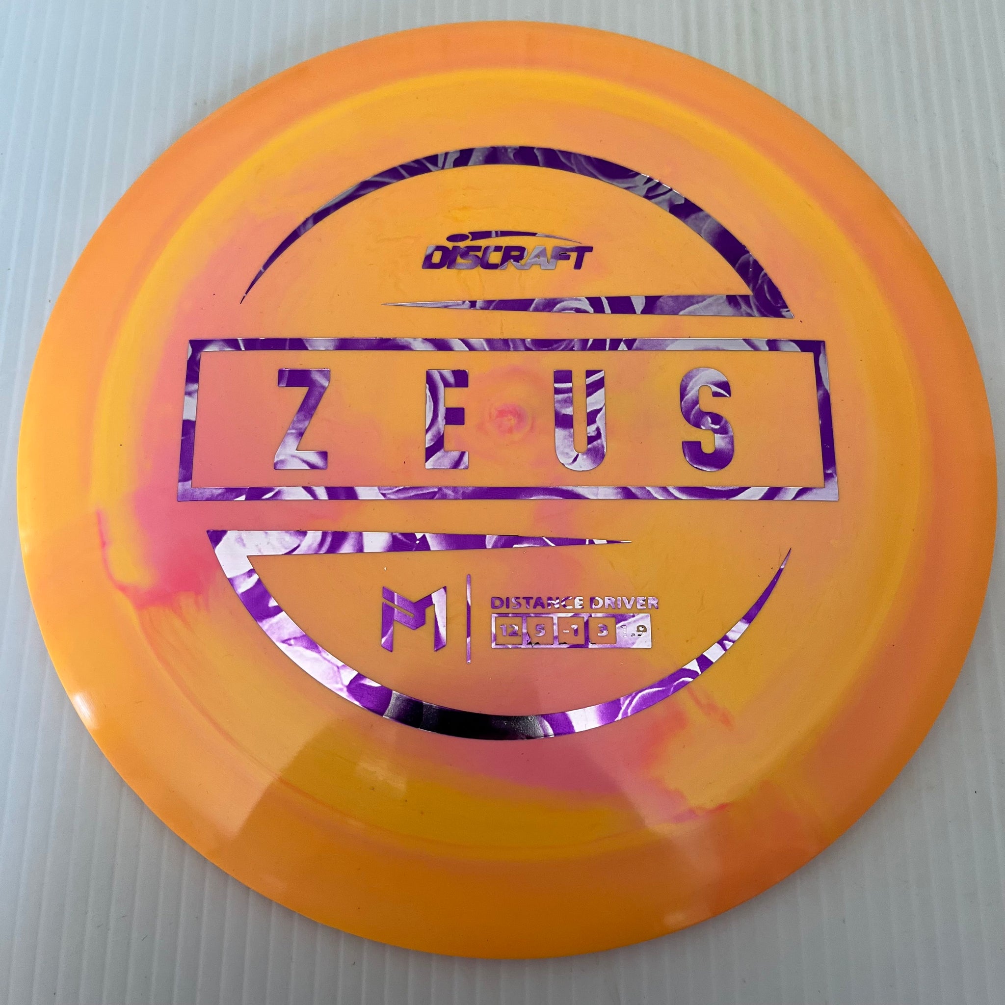 Discraft Paul McBeth Signature ESP Zeus 12/5/-1/3 (173-174g)