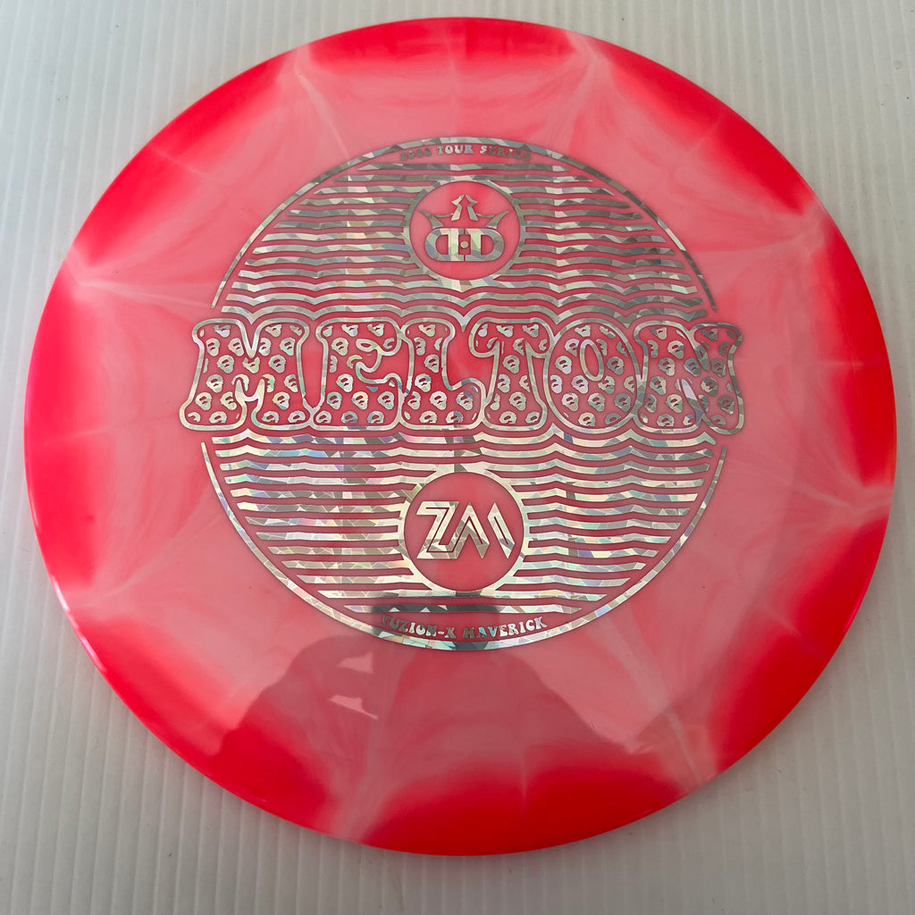Dynamic Discs 2022 Zach Melton Team Series Fuzion-X Burst Maverick 7/4/-1.5/2