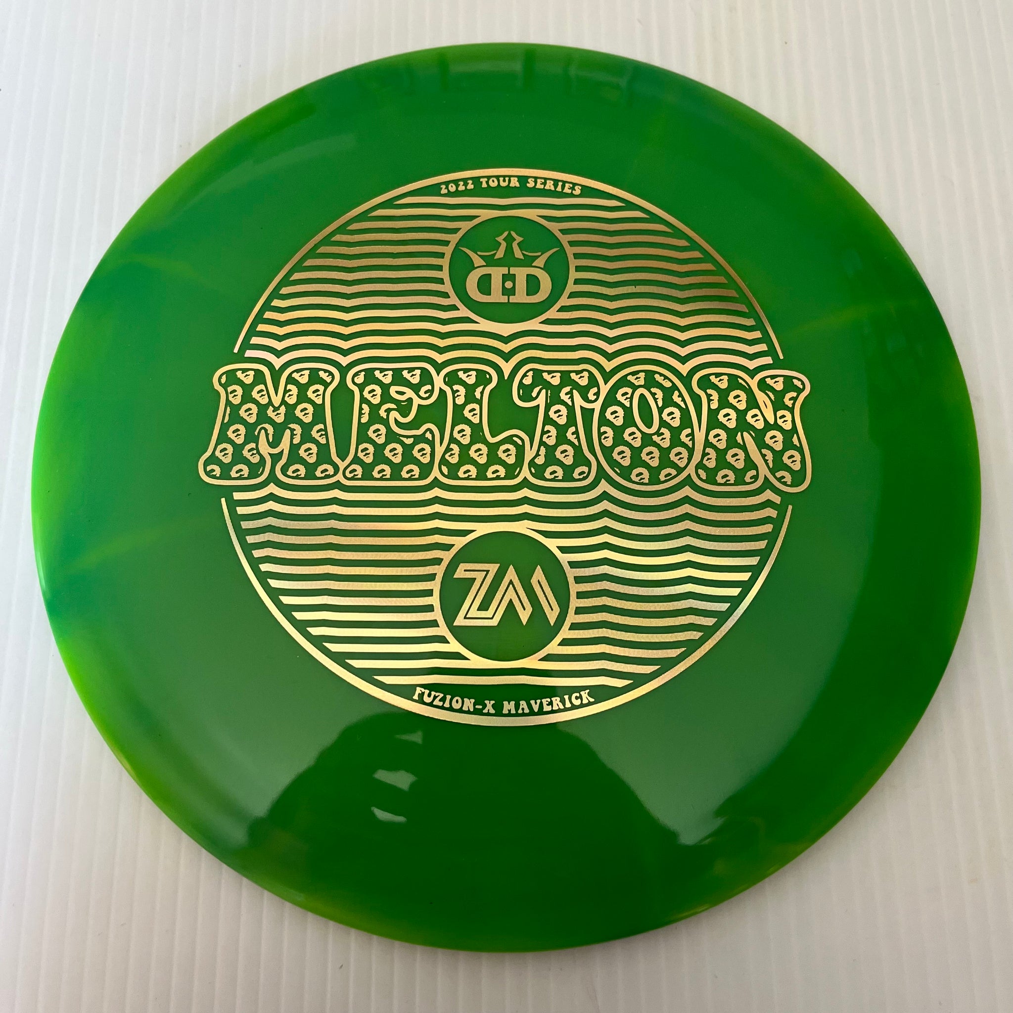 Dynamic Discs 2022 Zach Melton Team Series Fuzion-X Burst Maverick 7/4/-1.5/2