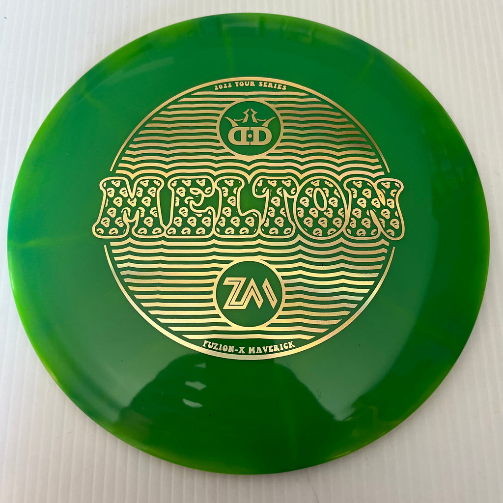 Dynamic Discs 2022 Zach Melton Team Series Fuzion-X Burst Maverick 7/4/-1.5/2