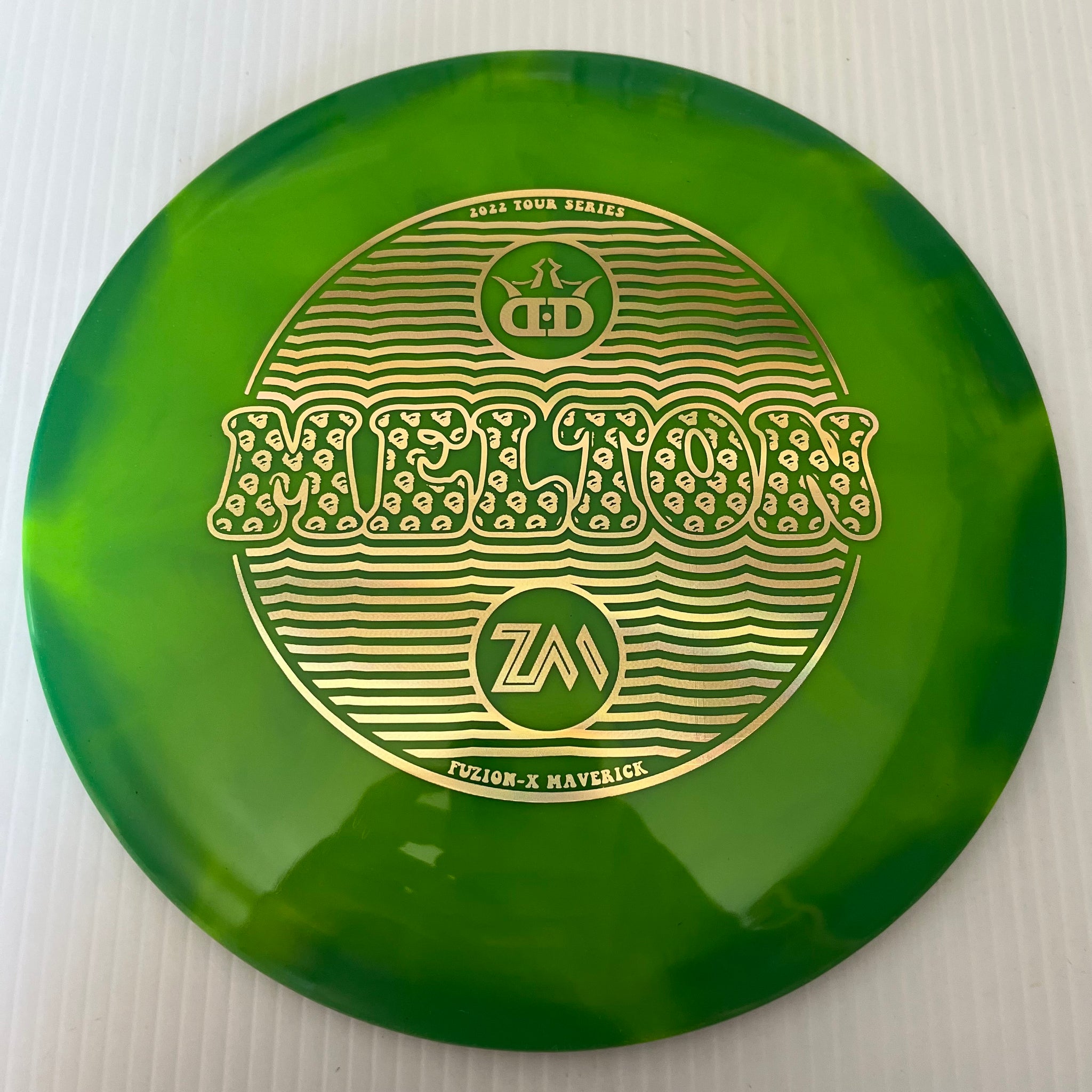Dynamic Discs 2022 Zach Melton Team Series Fuzion-X Burst Maverick 7/4/-1.5/2