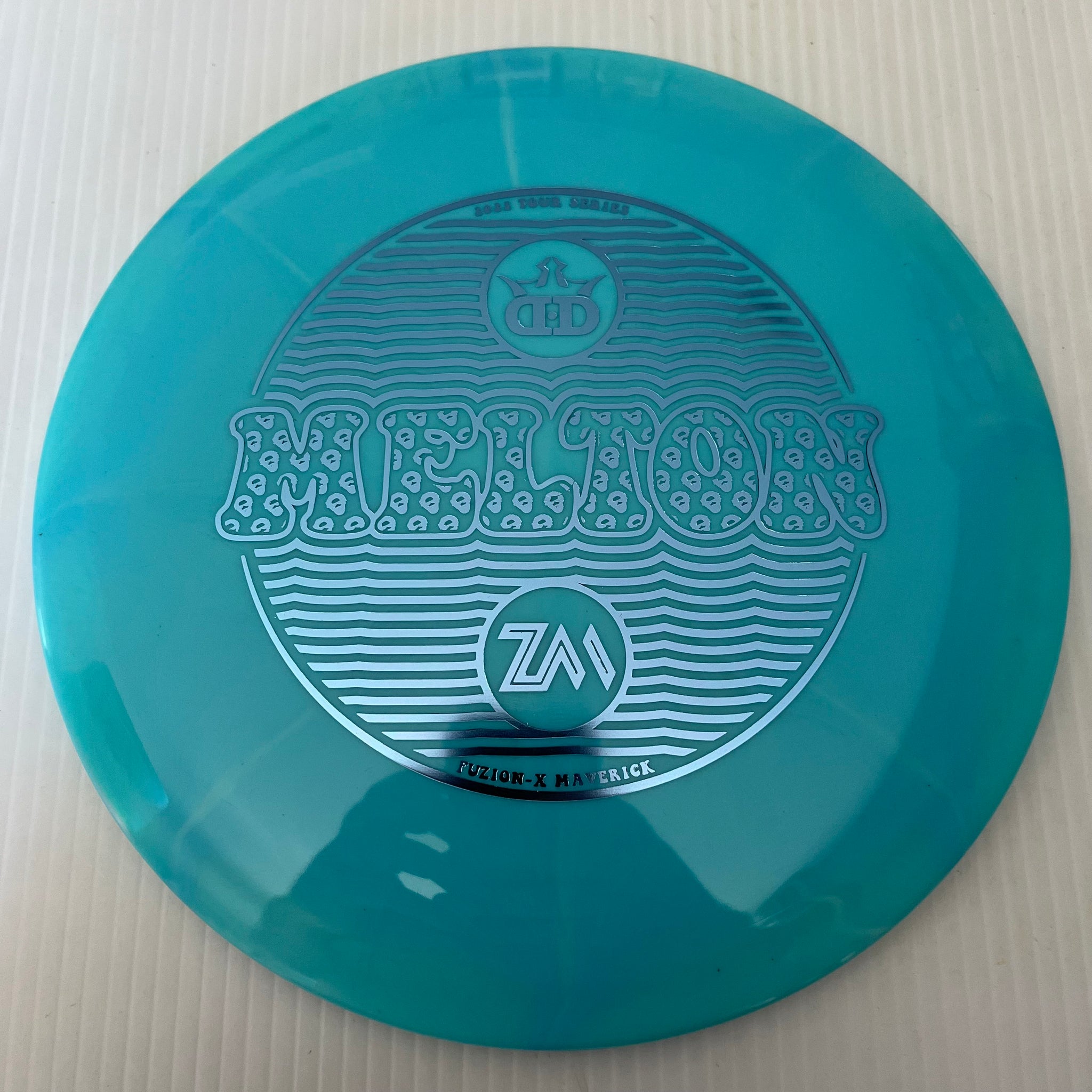 Dynamic Discs 2022 Zach Melton Team Series Fuzion-X Burst Maverick 7/4/-1.5/2