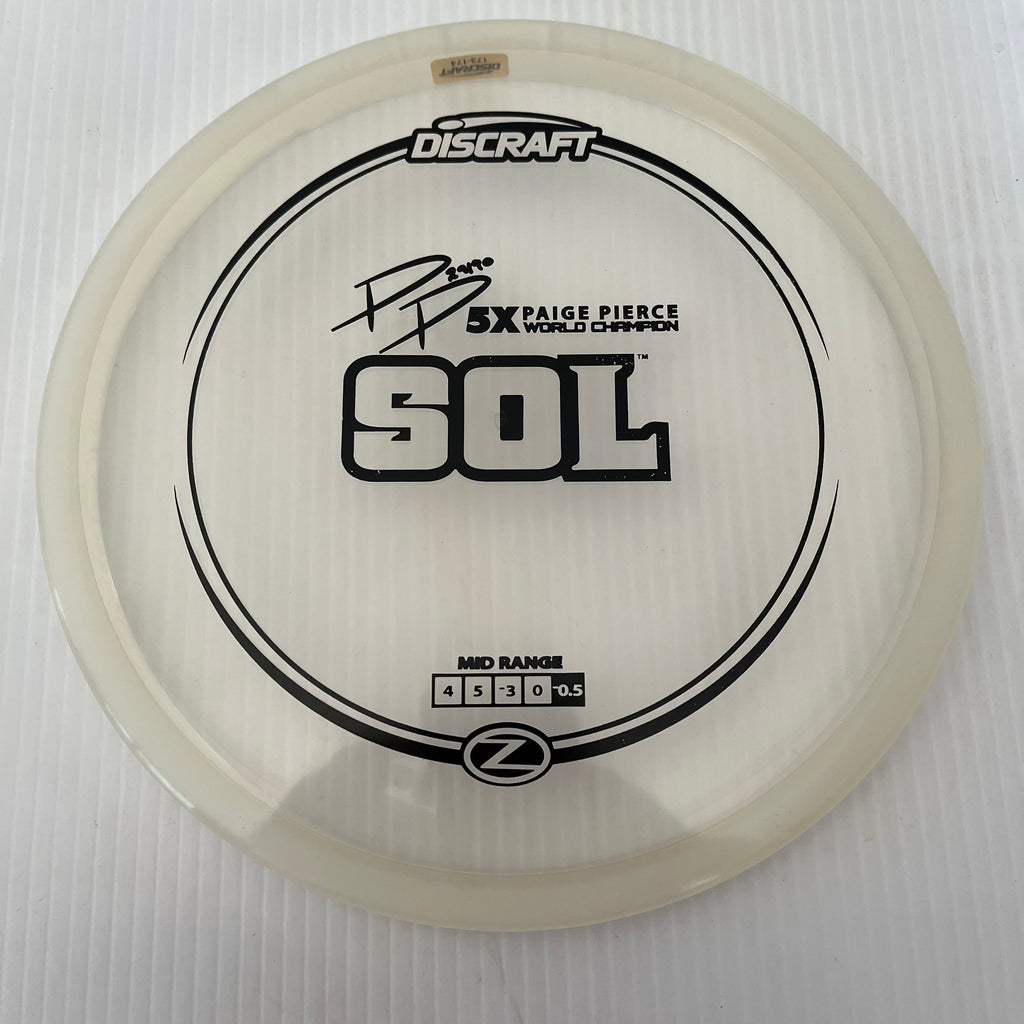 Discraft 5x Paige Pierce Z Sol 4/5/-3/0