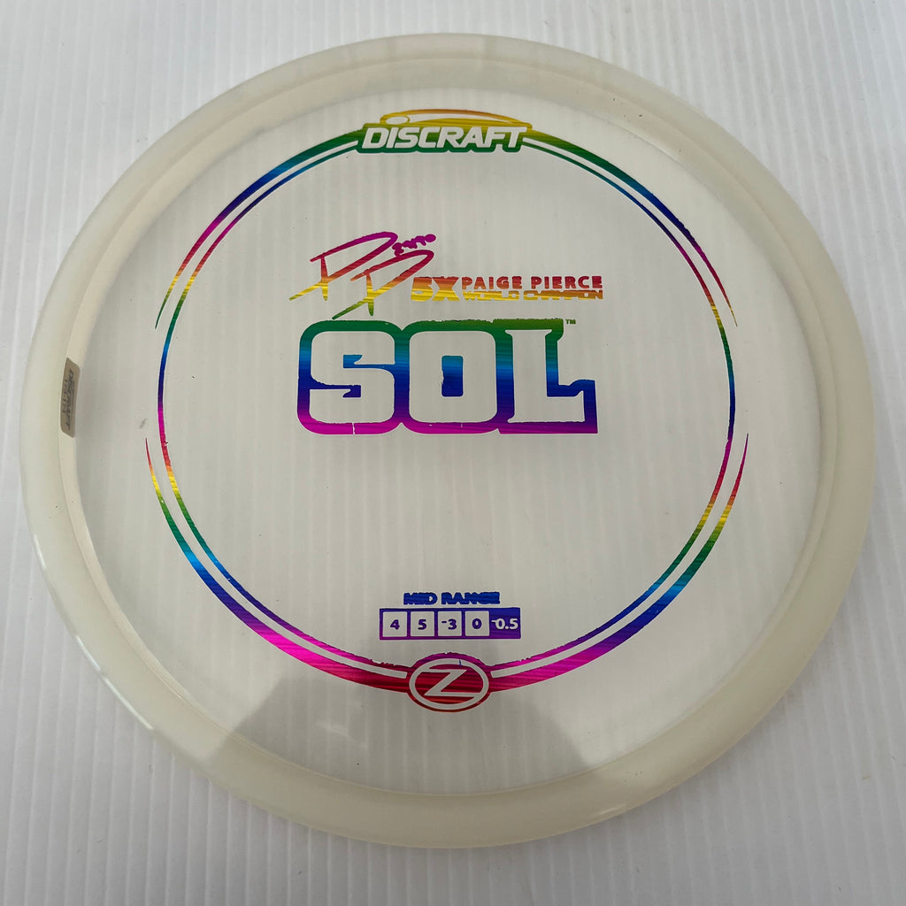 Discraft 5x Paige Pierce Z Sol 4/5/-3/0
