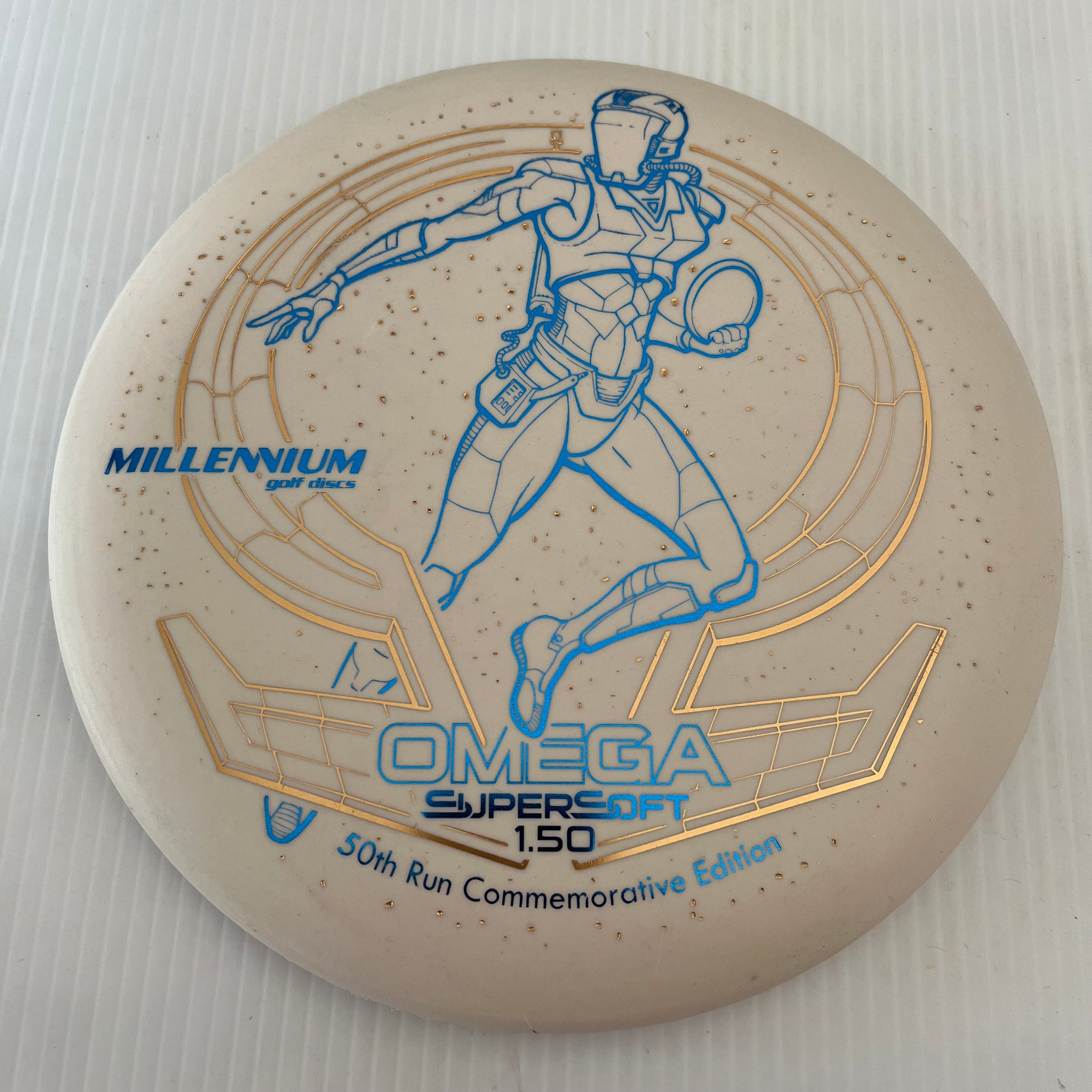 Millennium Discs 50th Run Commemorative Edition Omega SuperSoft 1.50 2/3/0/0