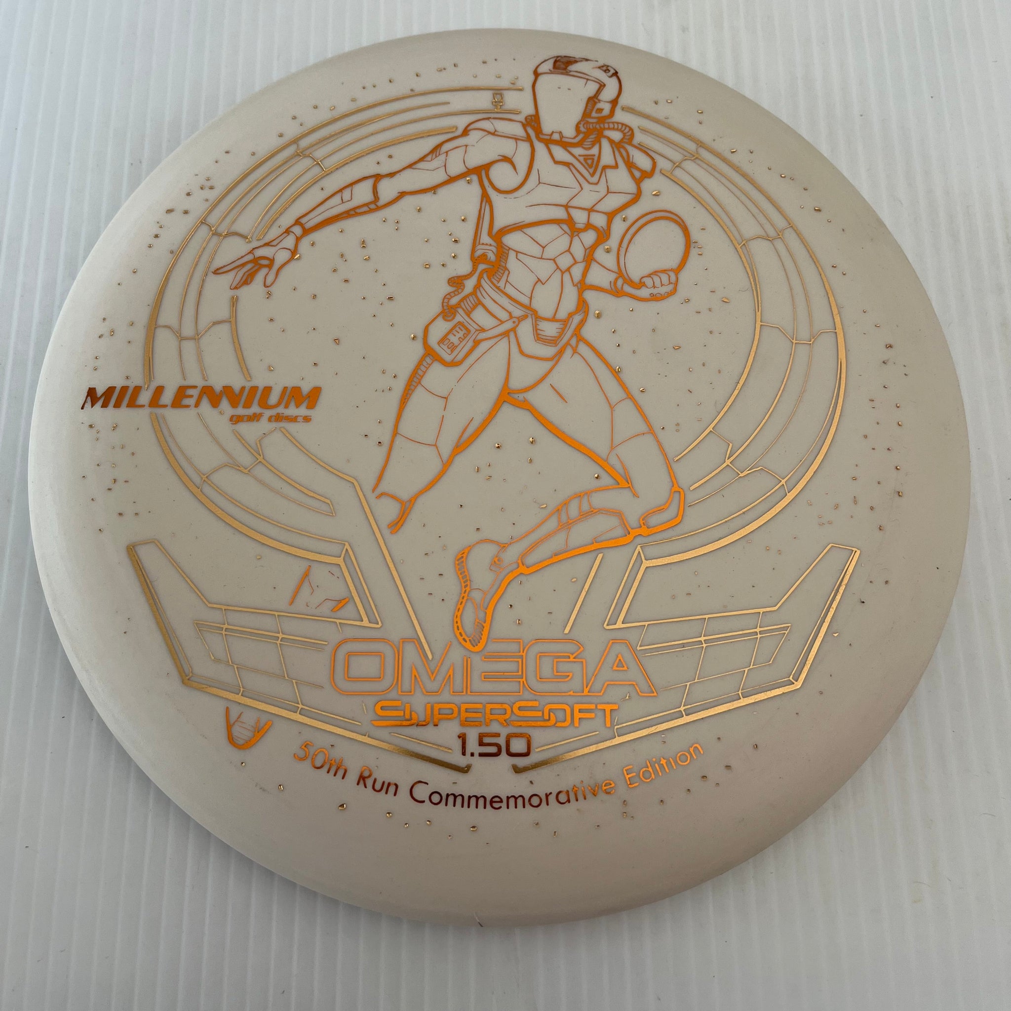 Millennium Discs 50th Run Commemorative Edition Omega SuperSoft 1.50 2/3/0/0