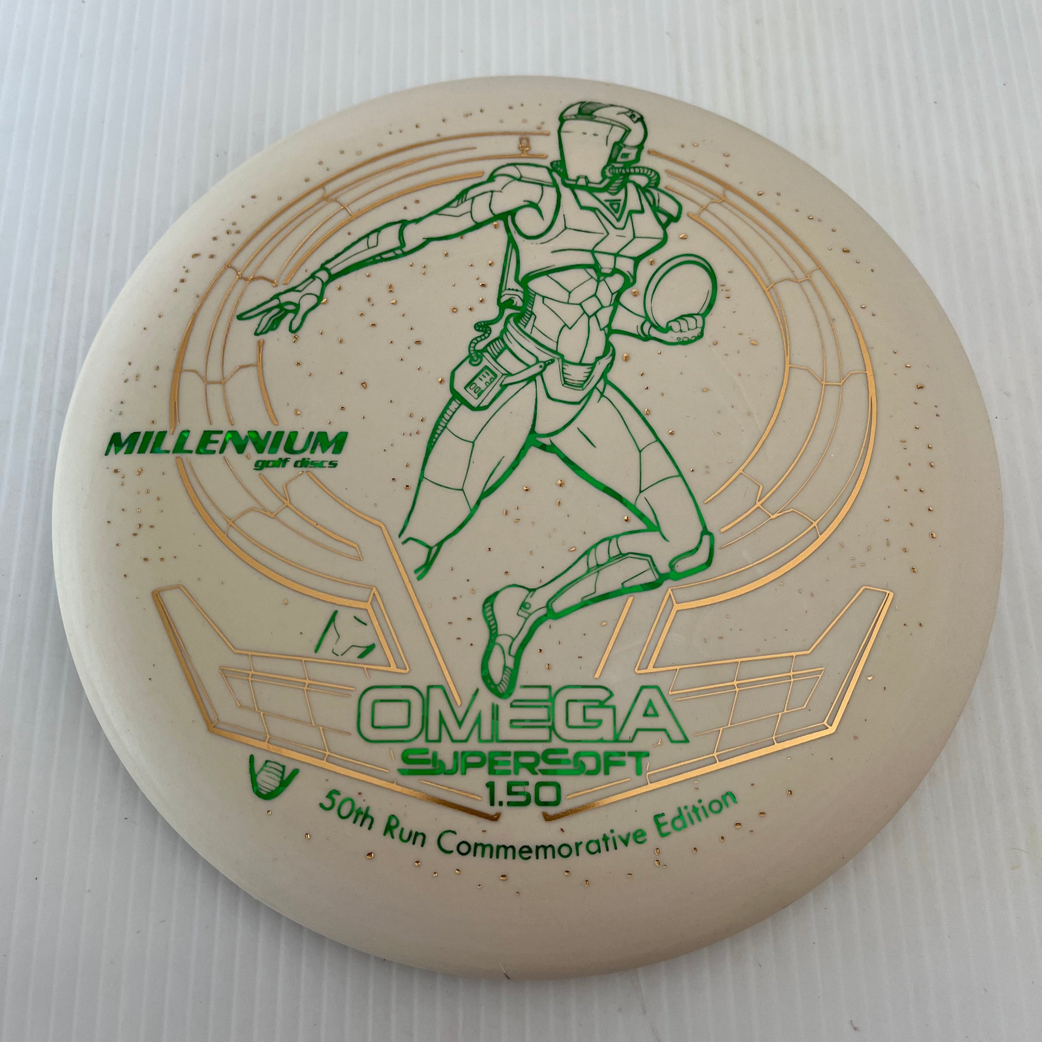 Millennium Discs 50th Run Commemorative Edition Omega SuperSoft 1.50 2/3/0/0