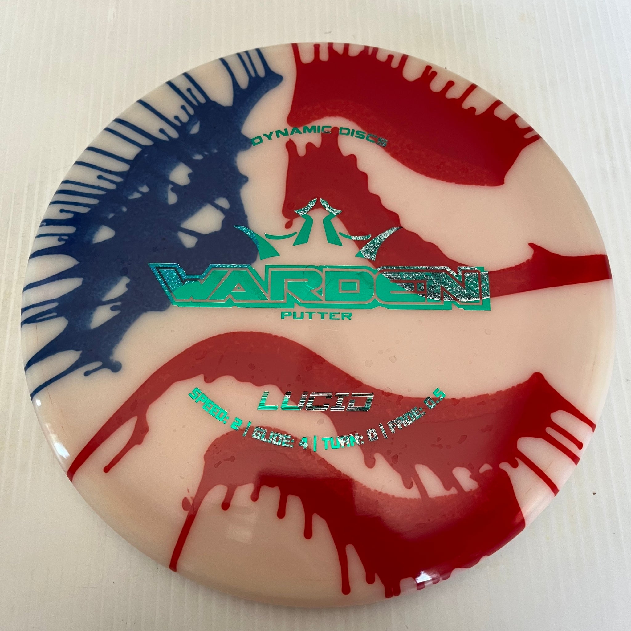 Dynamic Discs MyDye Lucid Warden 2/4/0/0.5