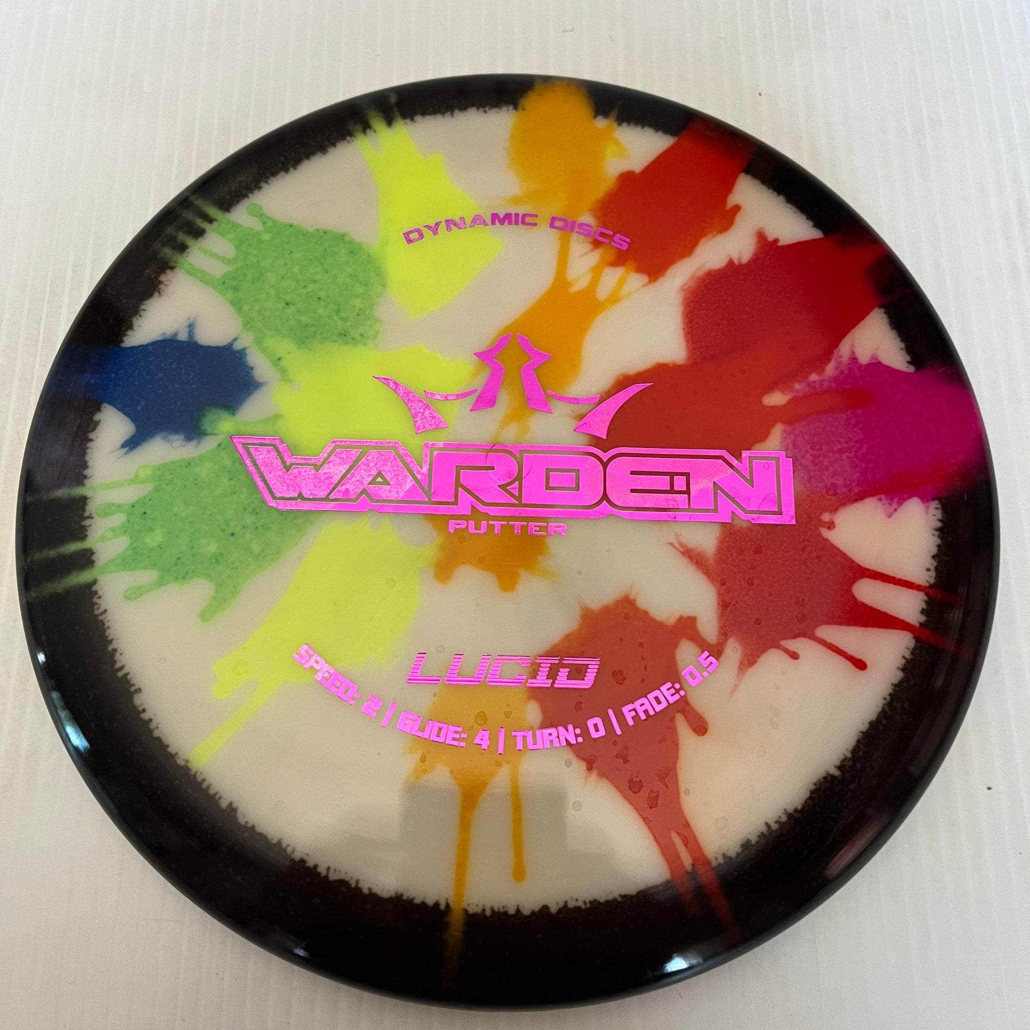 Dynamic Discs MyDye Lucid Warden 2/4/0/0.5