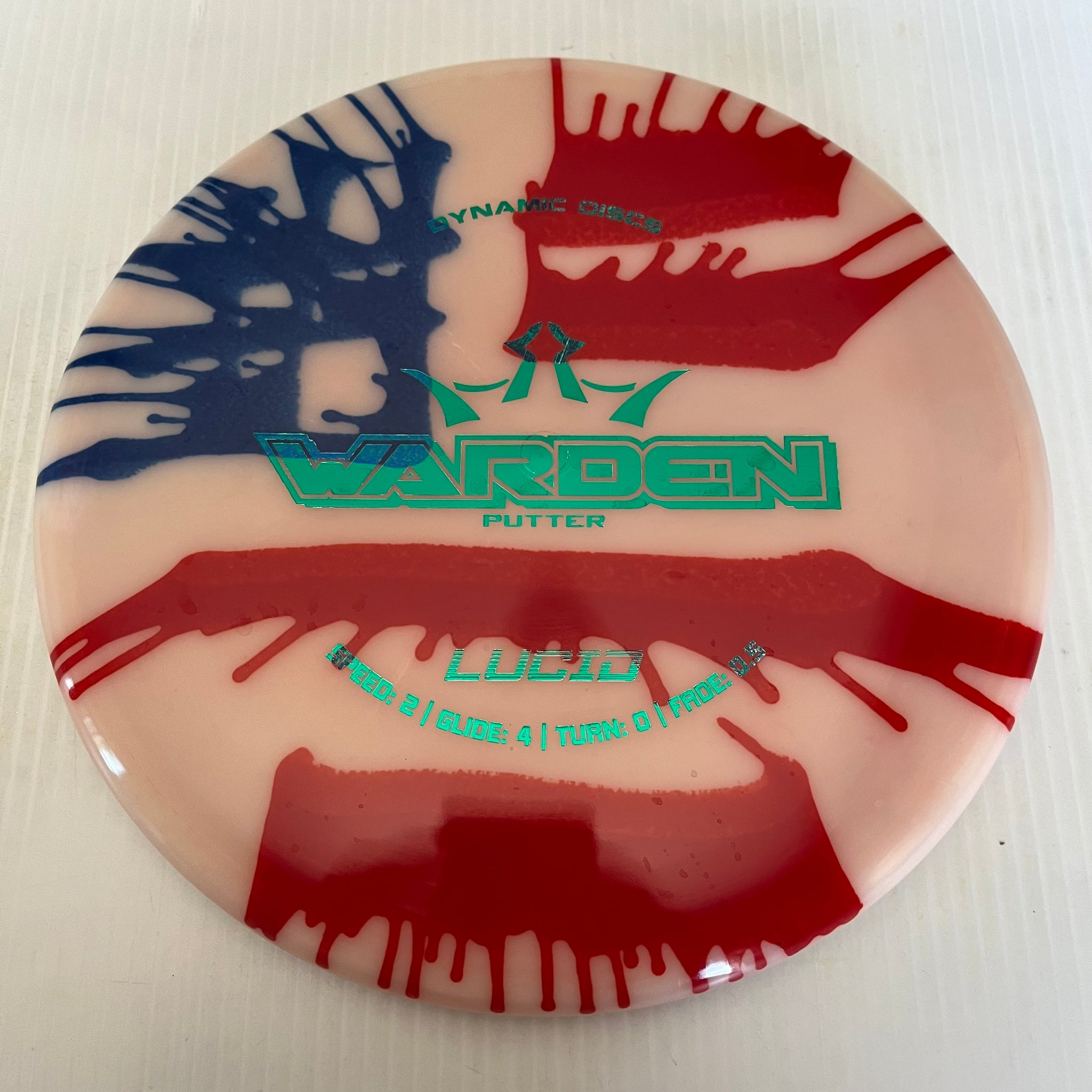 Dynamic Discs MyDye Lucid Warden 2/4/0/0.5