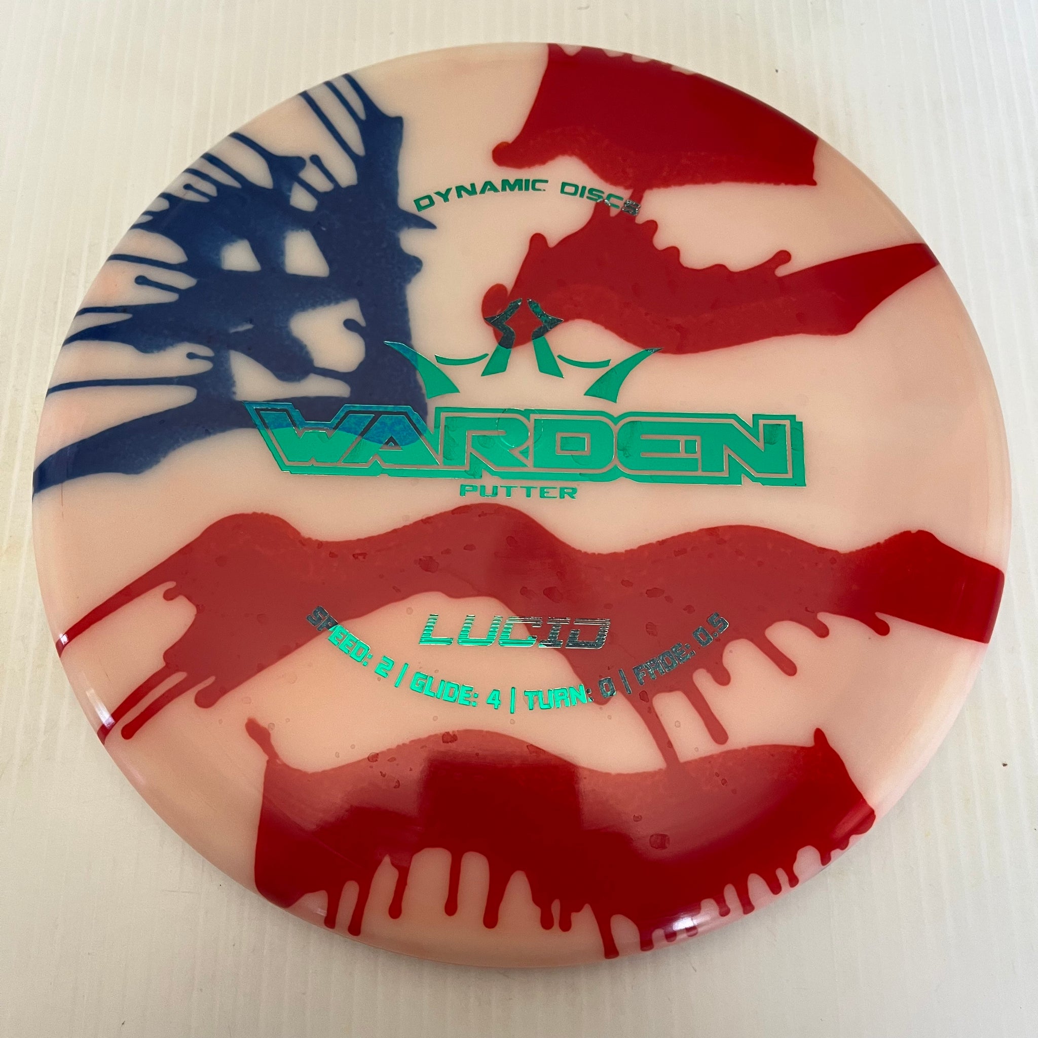 Dynamic Discs MyDye Lucid Warden 2/4/0/0.5