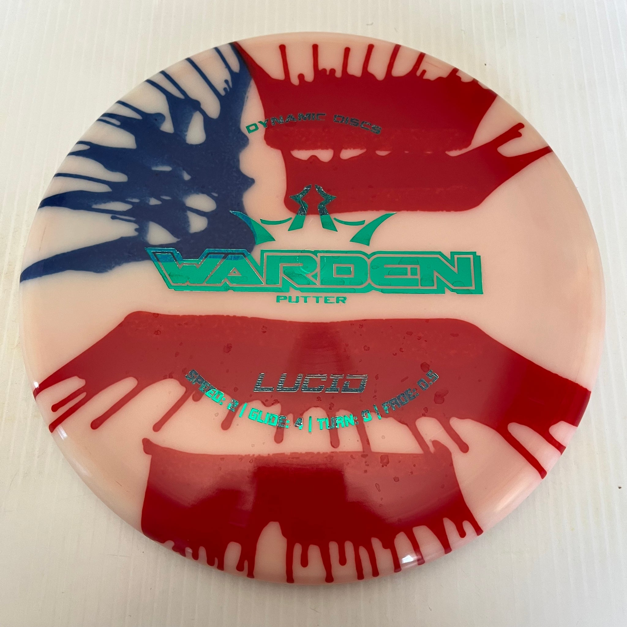 Dynamic Discs MyDye Lucid Warden 2/4/0/0.5