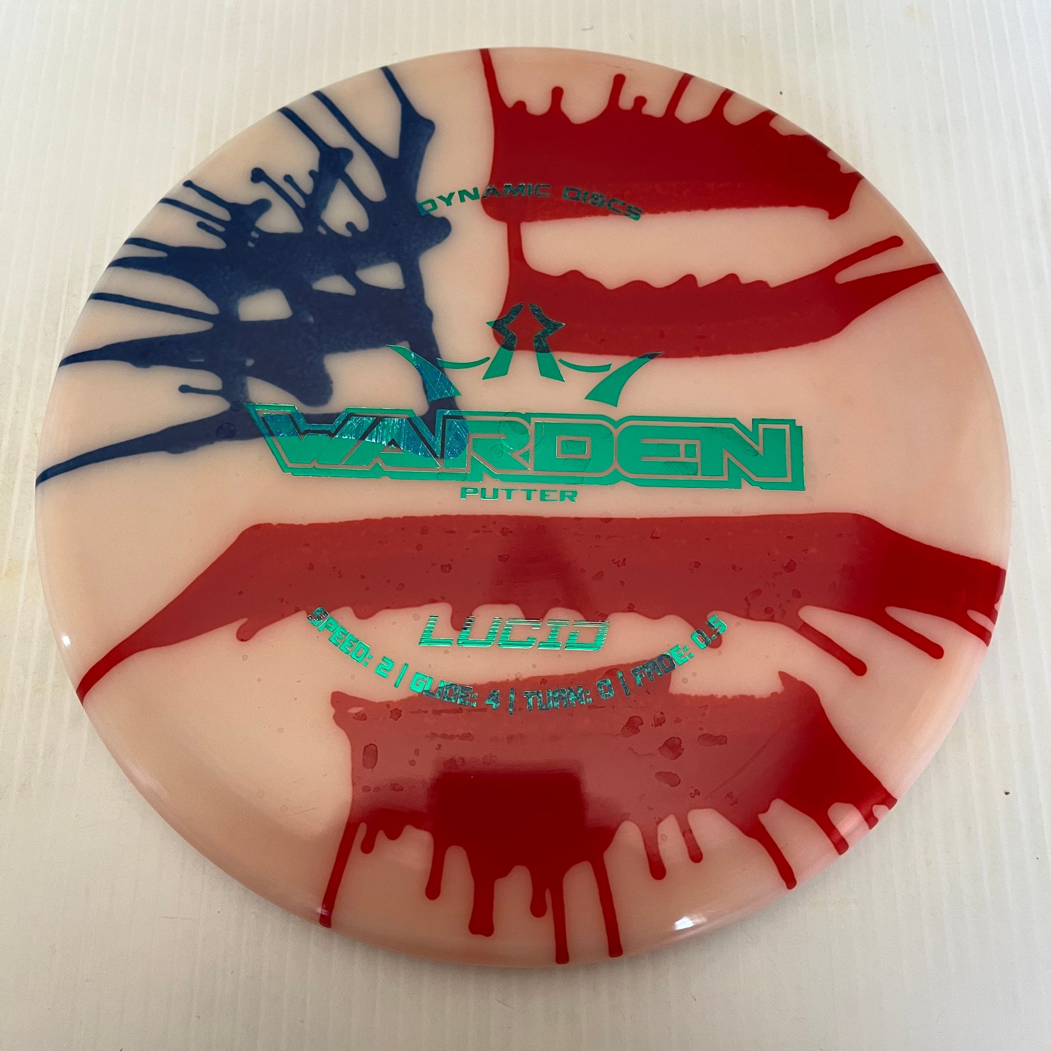 Dynamic Discs MyDye Lucid Warden 2/4/0/0.5