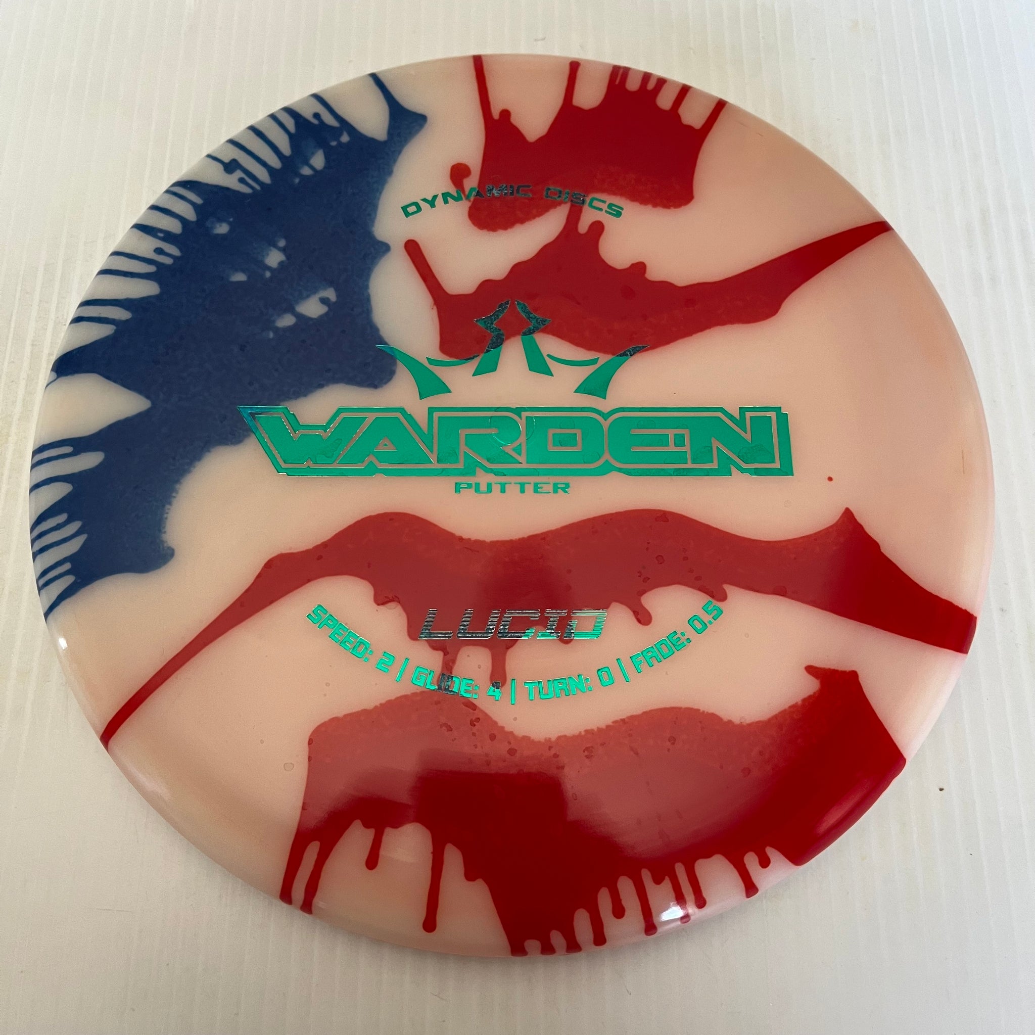 Dynamic Discs MyDye Lucid Warden 2/4/0/0.5