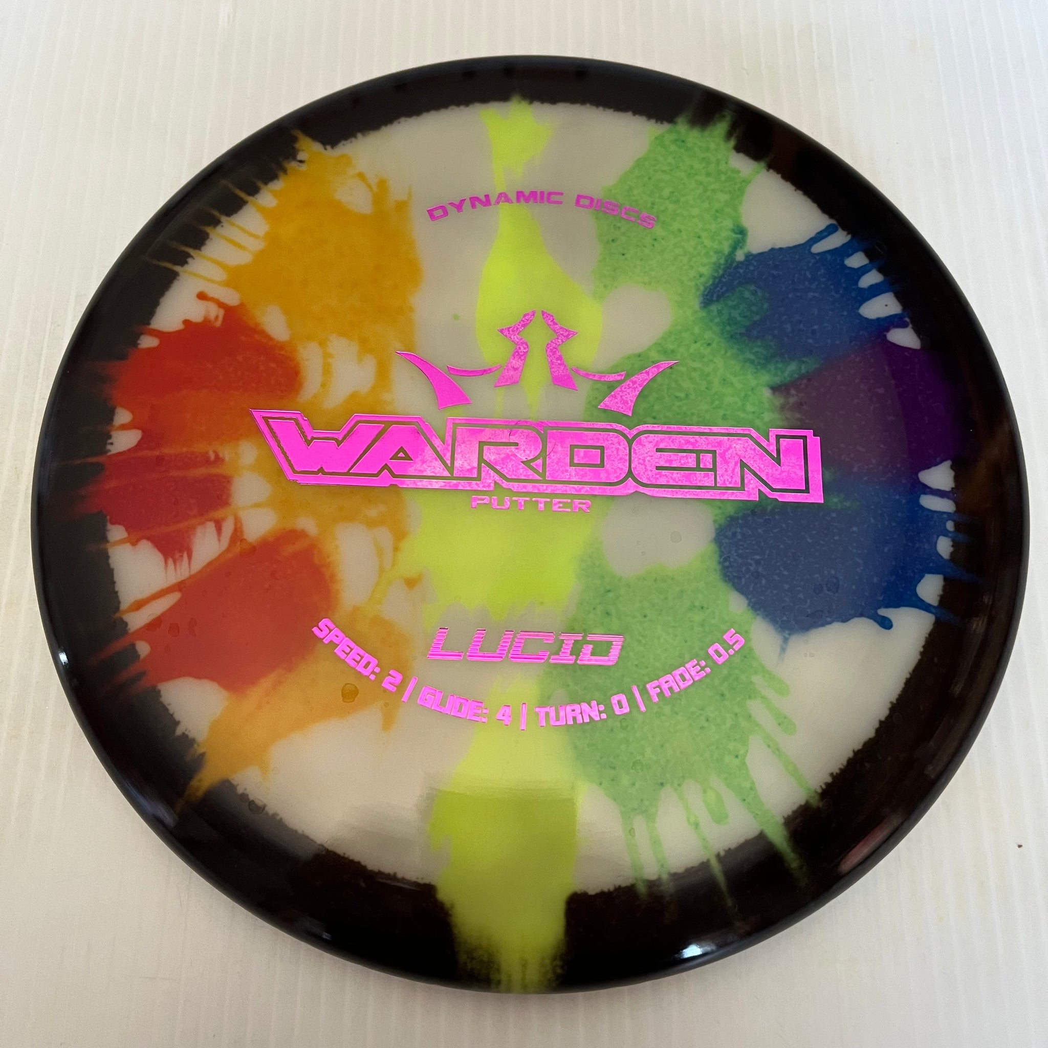 Dynamic Discs MyDye Lucid Warden 2/4/0/0.5