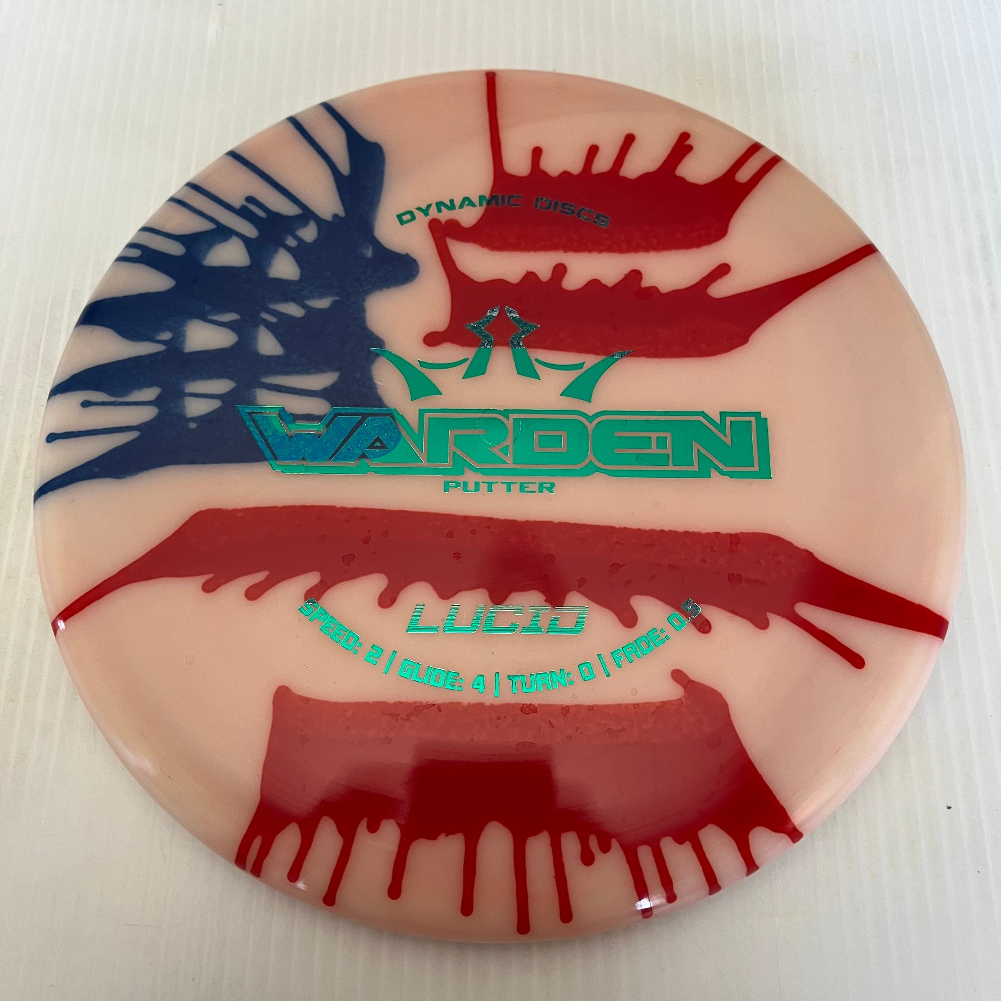 Dynamic Discs MyDye Lucid Warden 2/4/0/0.5